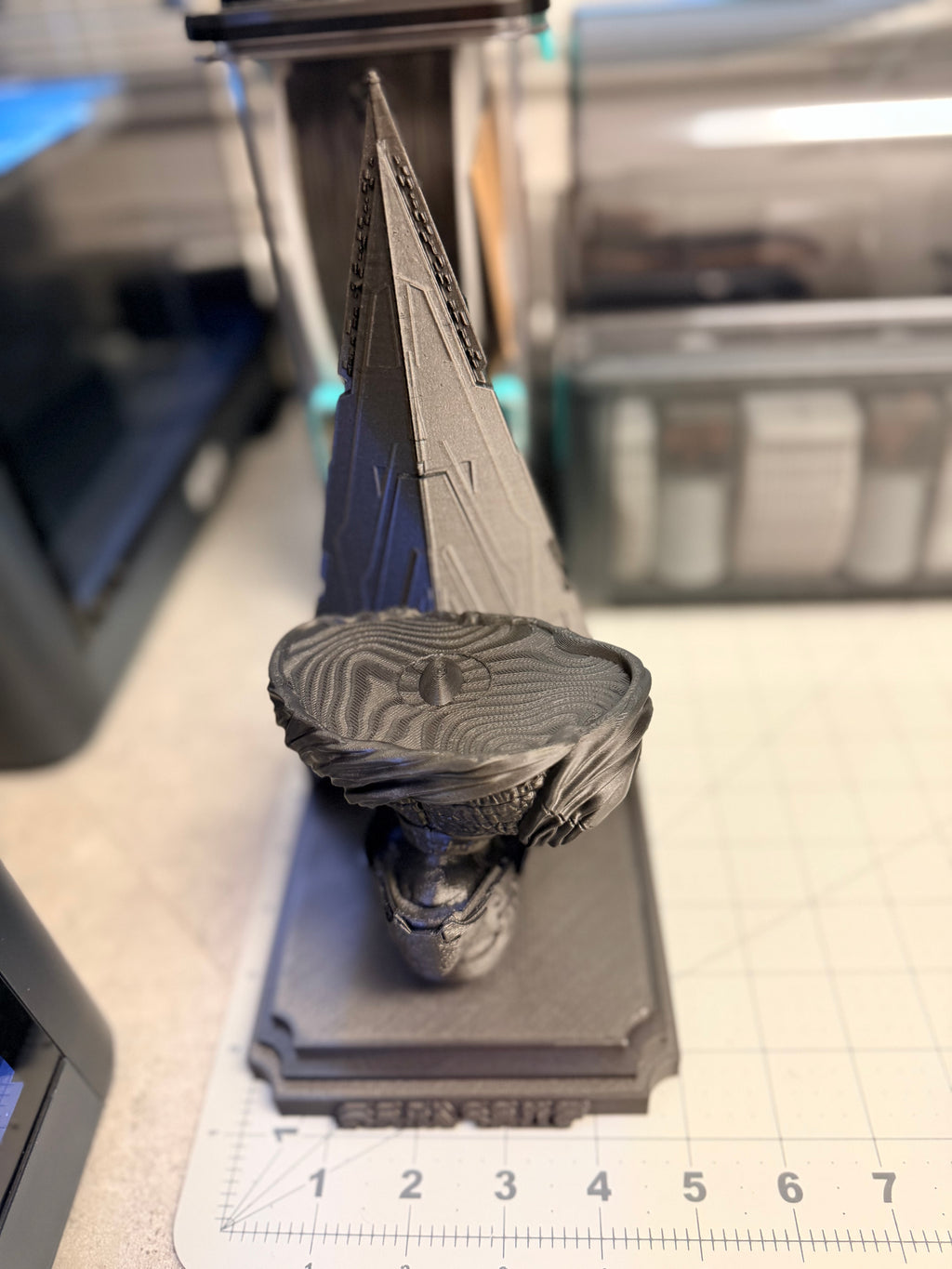 Star Wars - Kylo Ren Masked Resurgent Destroyer Like Floating Wall Shelf Decor Collectible