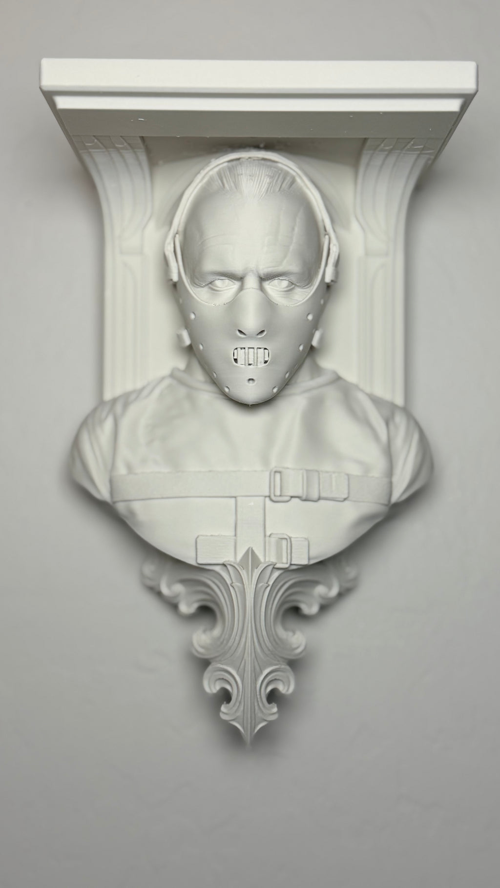 Horror Hannibal Lecter Like 6x5 Top Floating Wall Shelf Collectible