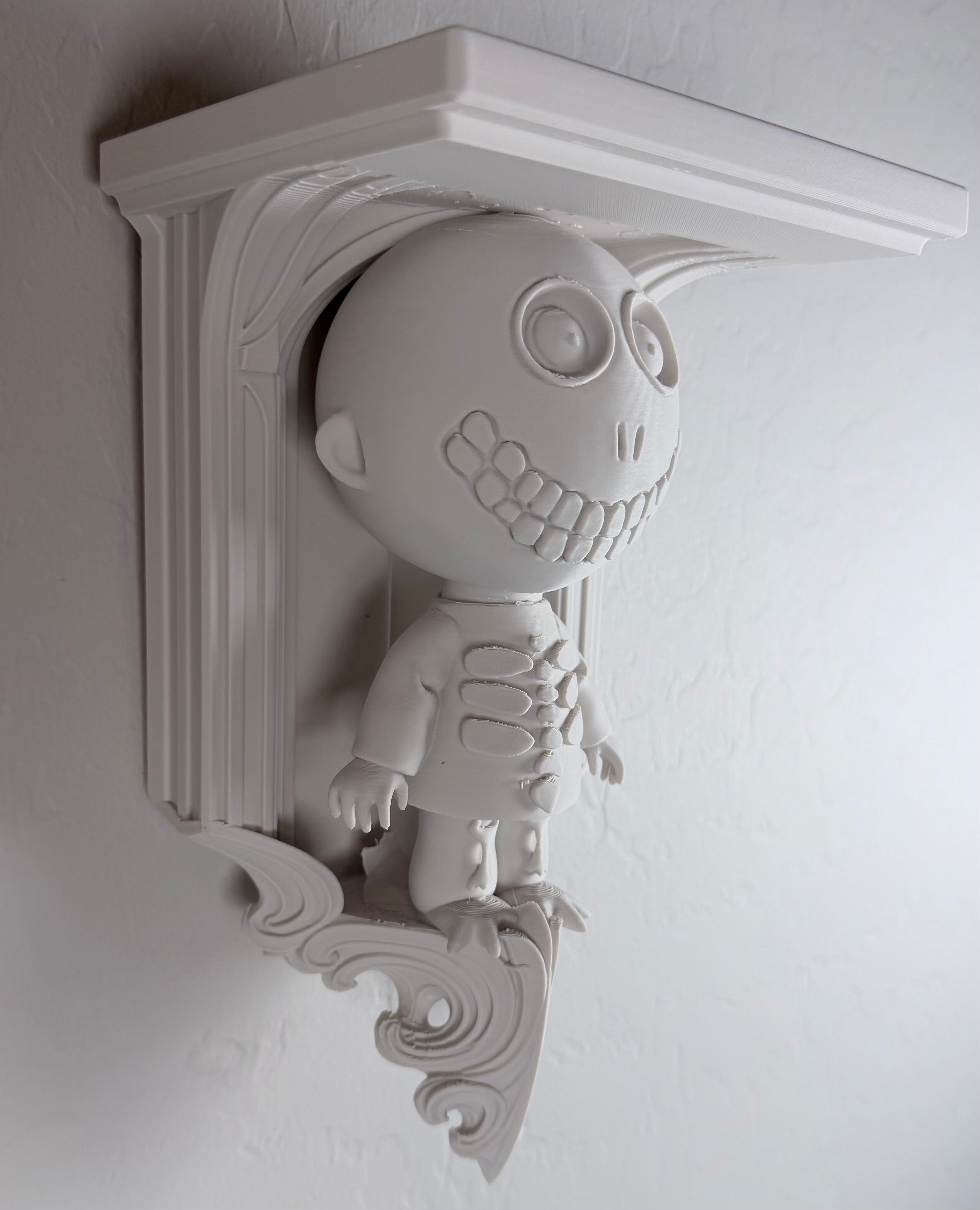 Horror Nightmare Before Christmas Barrel 6x5 Top Wall Shelf Collectible