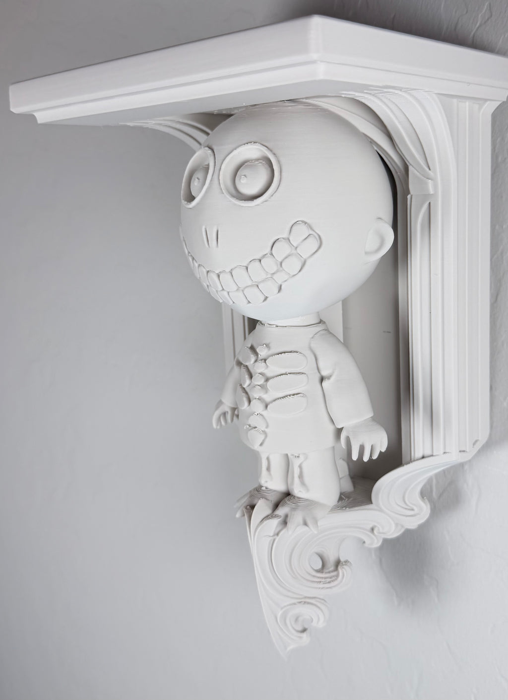 Horror Nightmare Before Christmas Barrel 6x5 Top Wall Shelf Collectible