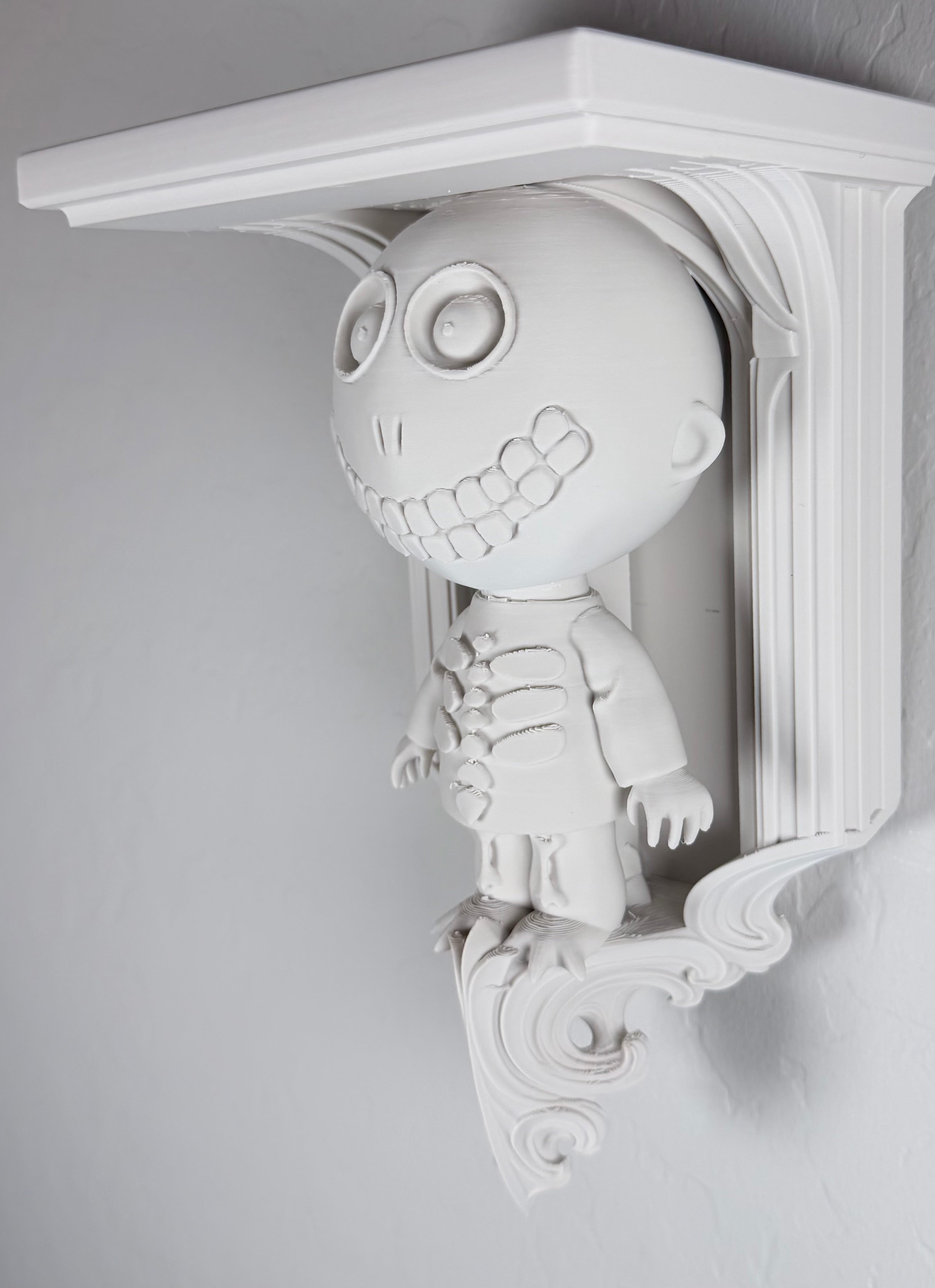 Horror Nightmare Before Christmas Barrel 6x5 Top Wall Shelf Collectible
