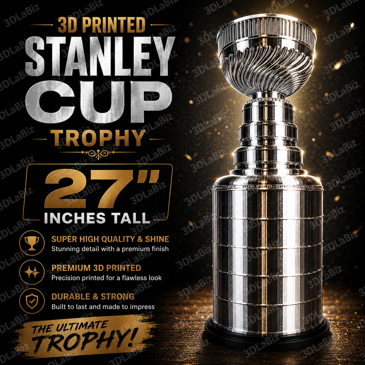 27 inch Stanley Cup Trophy Replica