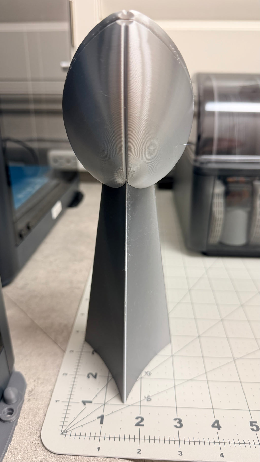 10 inch - Bookshelf Vince Lombardi Trophy Like - Desktop - Fantasy Football - Multiple Colors