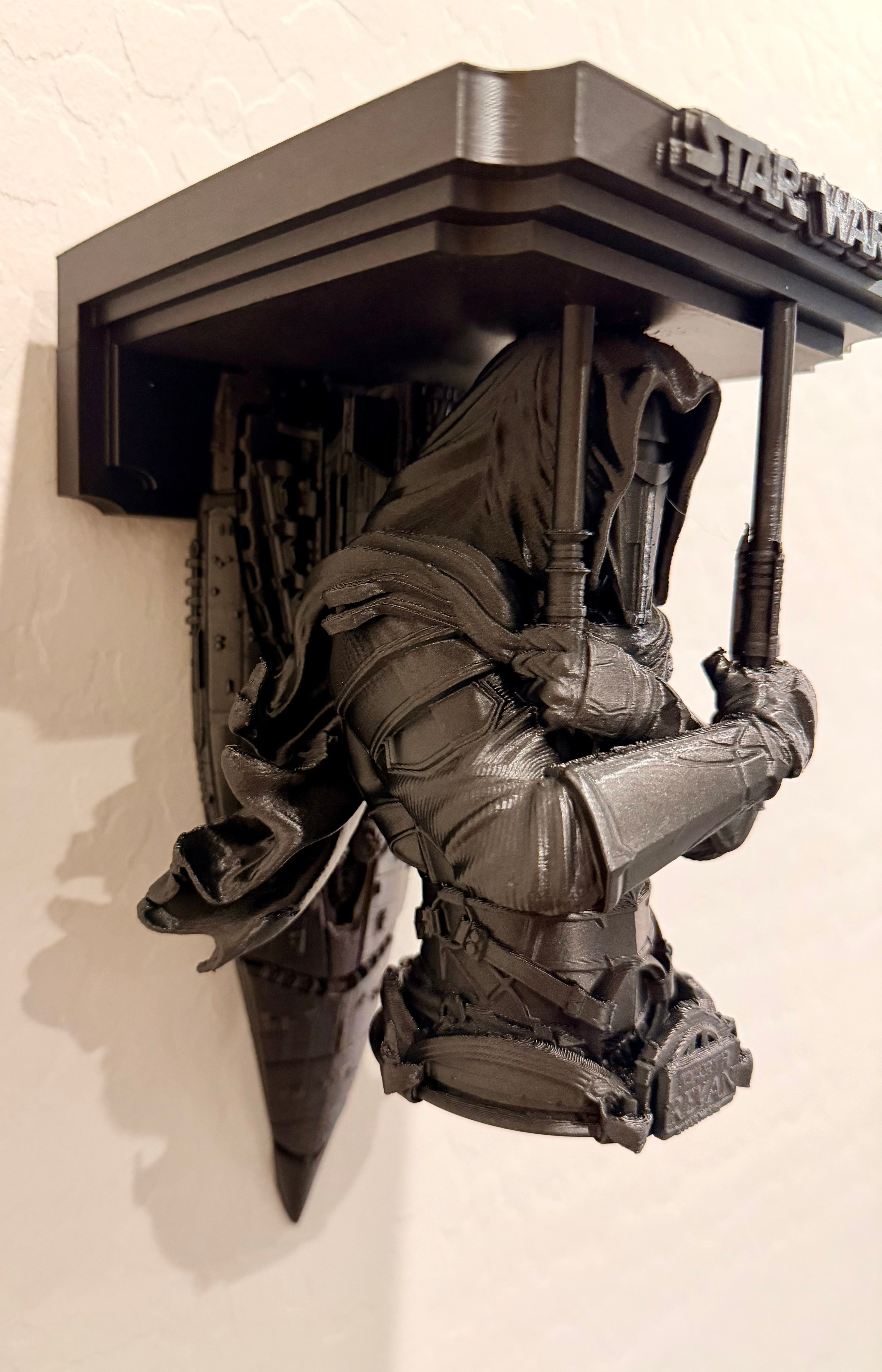 Star Wars - Darth Revan - Leviathan Like Floating Wall Shelf Collectible