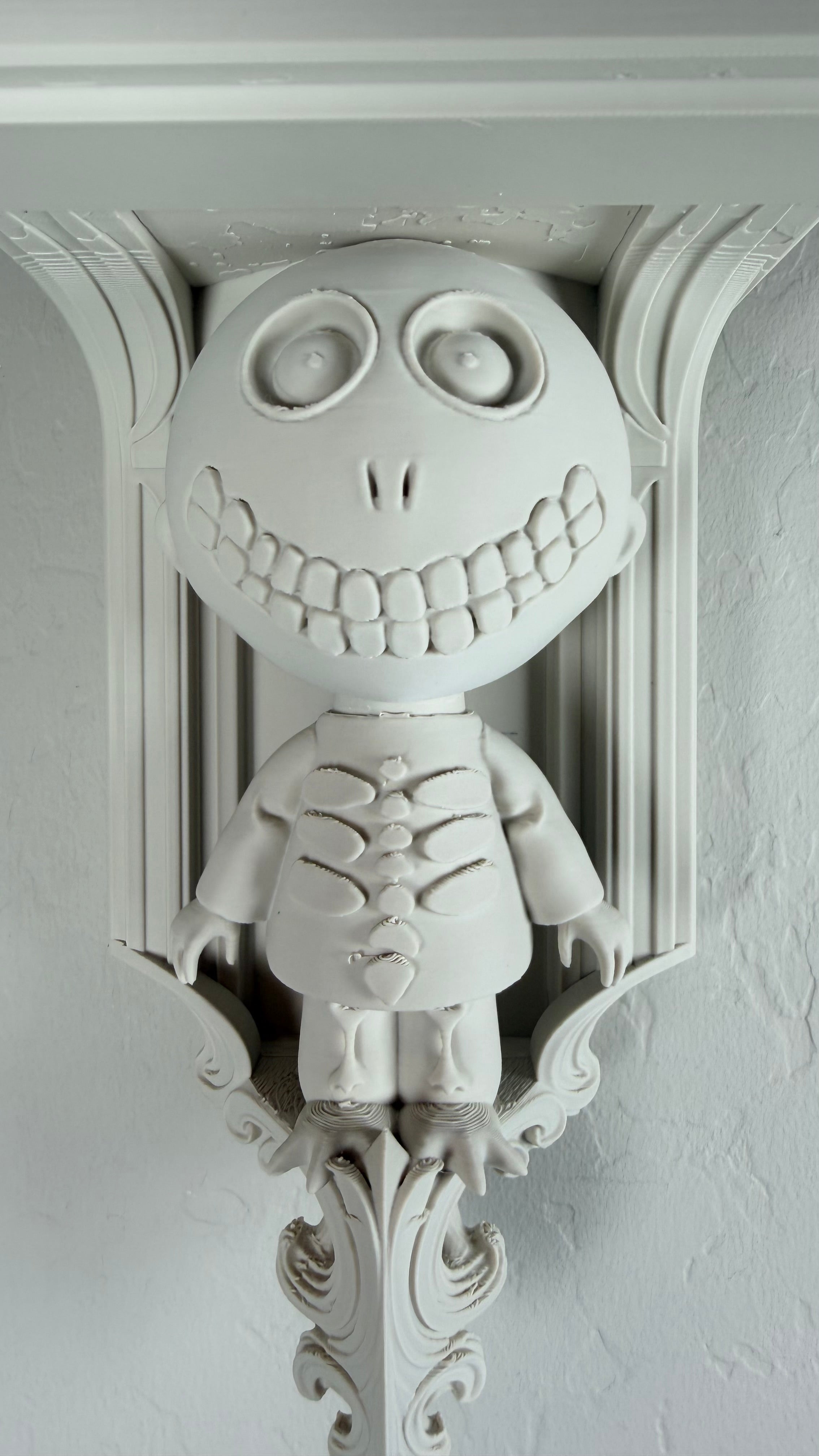 Horror Nightmare Before Christmas Barrel 6x5 Top Wall Shelf Collectible