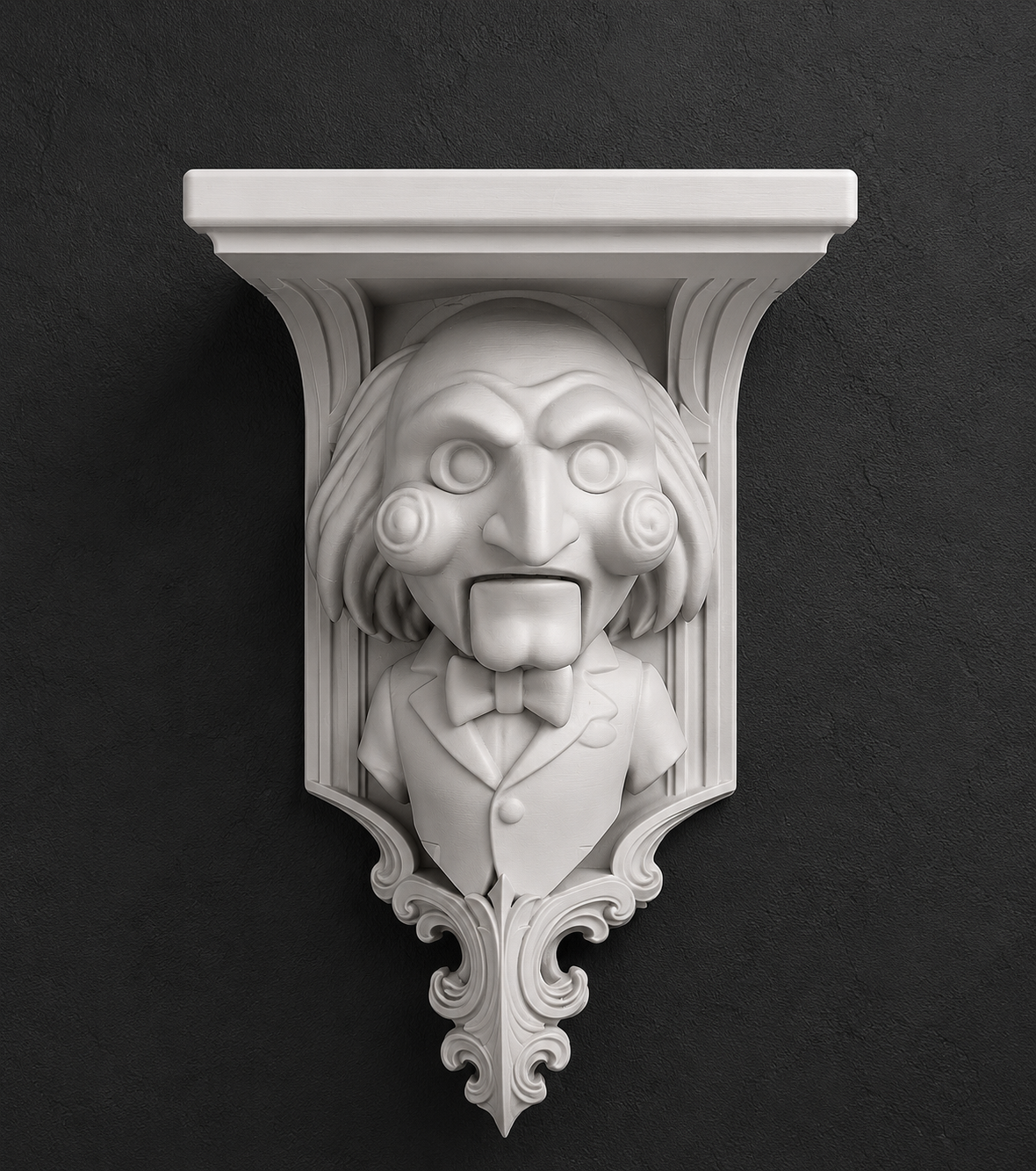 Horror SAW Billy The Puppet 6x5 Top Wall Shelf Collectible