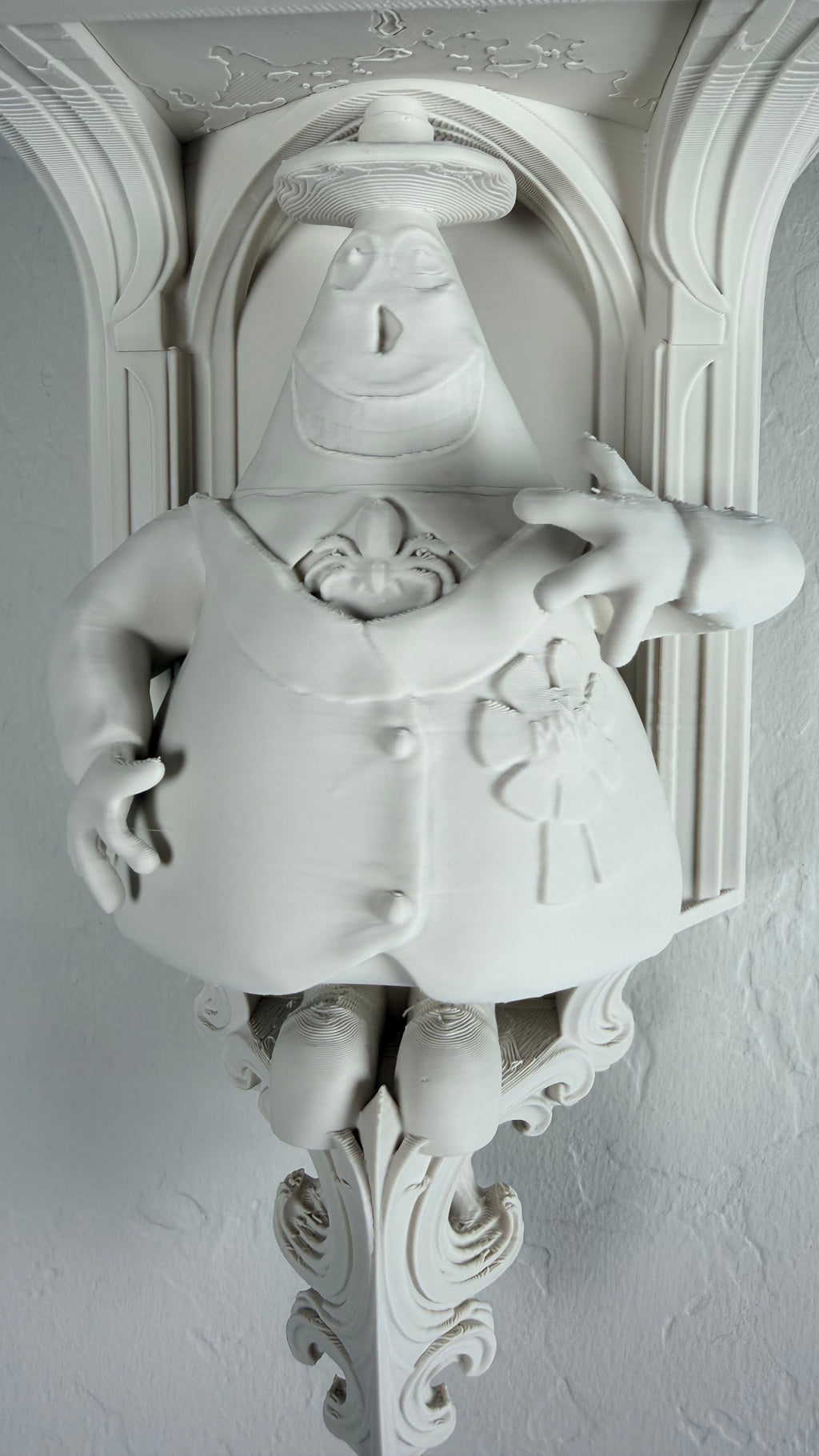 Horror Nightmare Before Christmas The Mayor 6x5 Top Wall Shelf Collectible