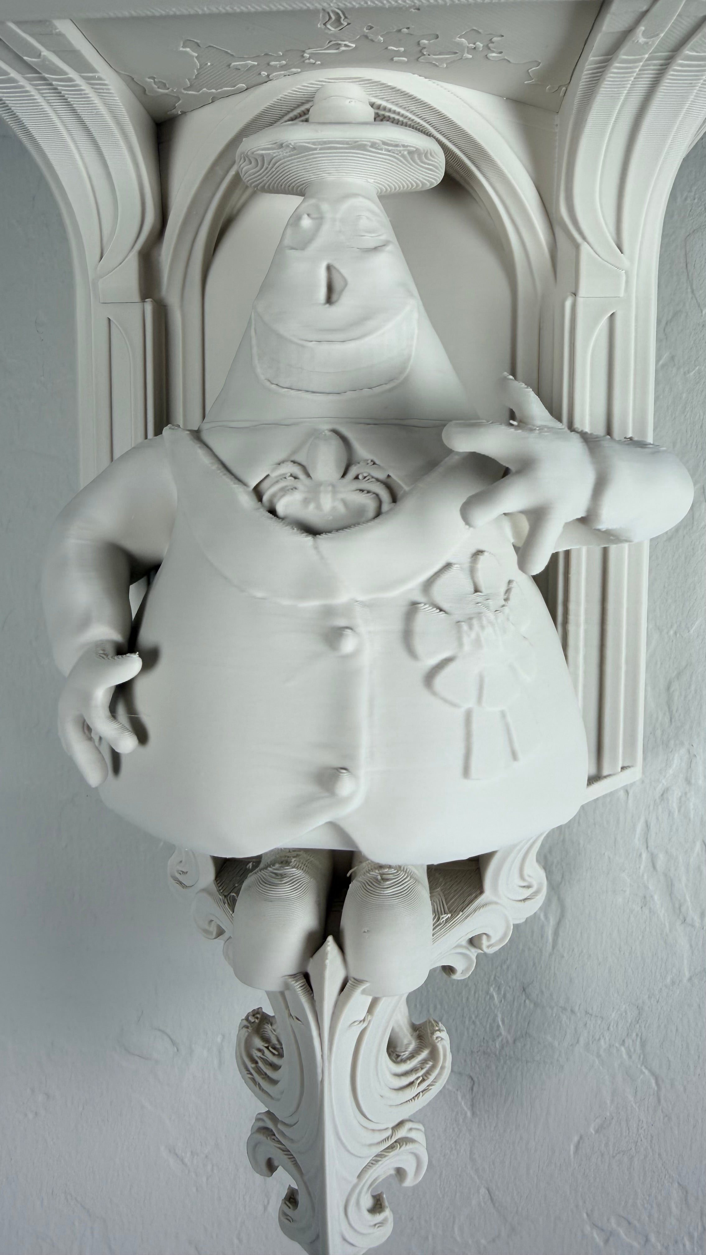 Horror Nightmare Before Christmas The Mayor 6x5 Top Wall Shelf Collectible