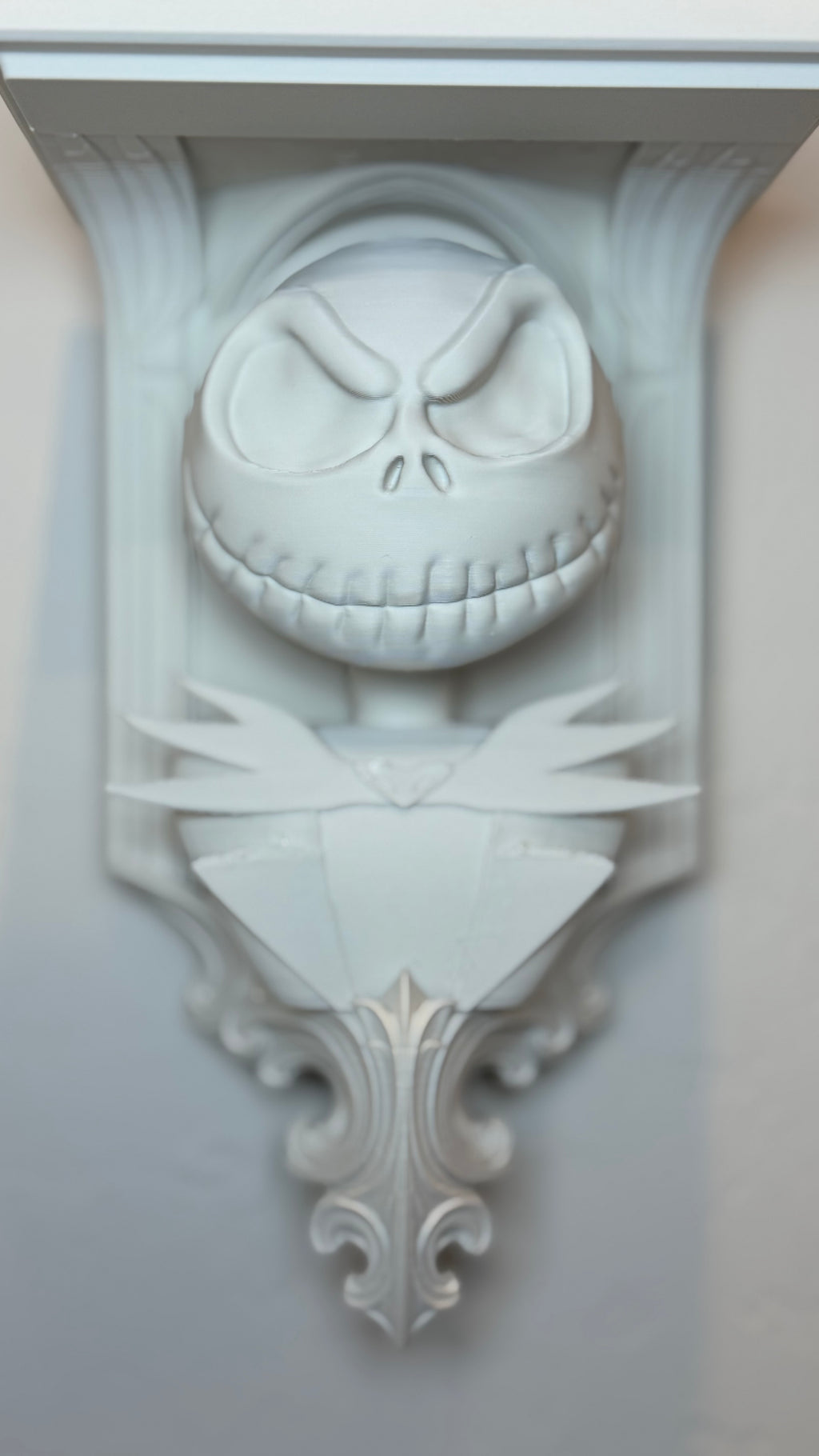 Horror Nightmare Before Christmas Jack Skellington 6x5 Top Wall Shelf Collectible