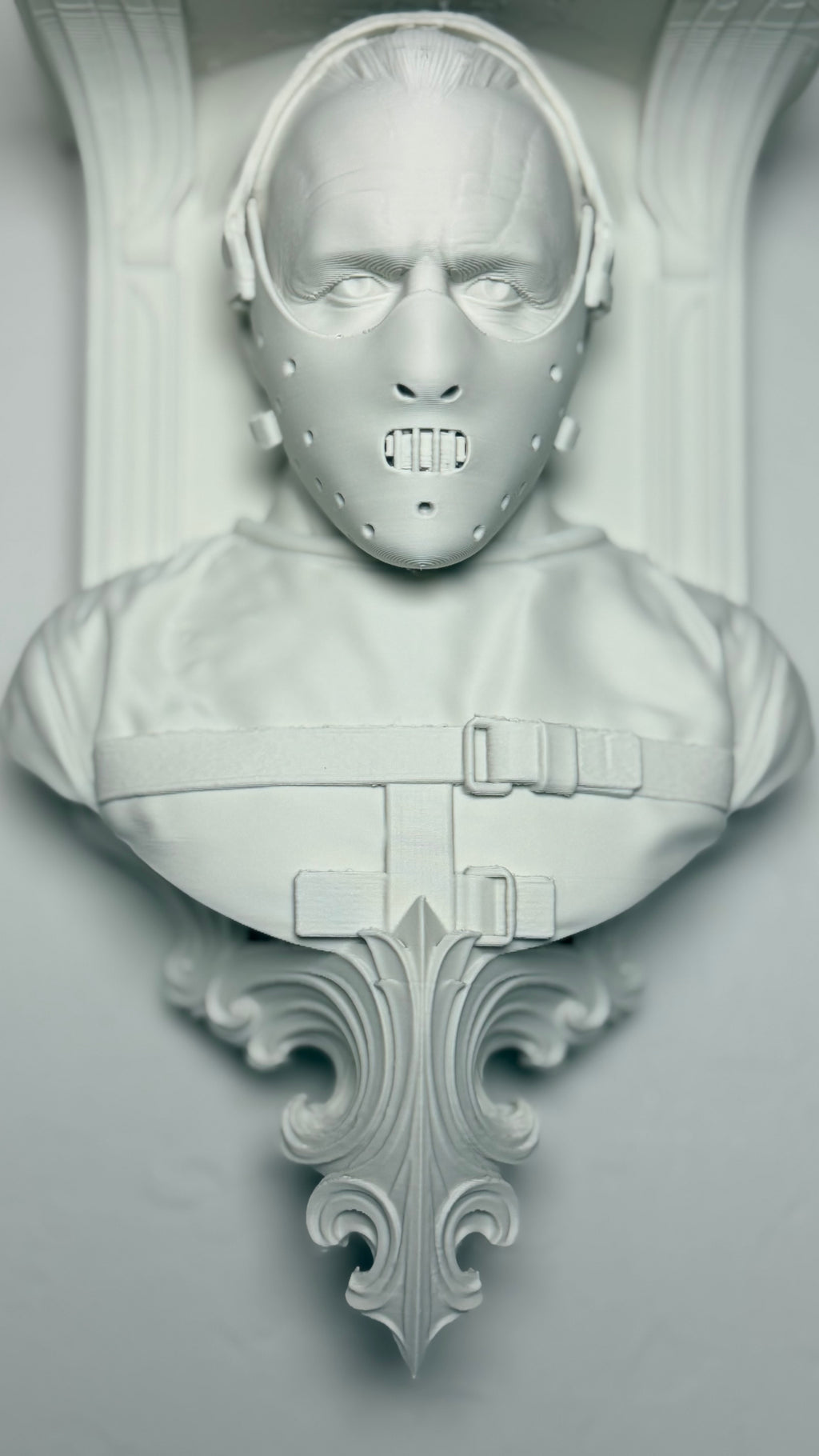 Horror Hannibal Lecter Like 6x5 Top Floating Wall Shelf Collectible