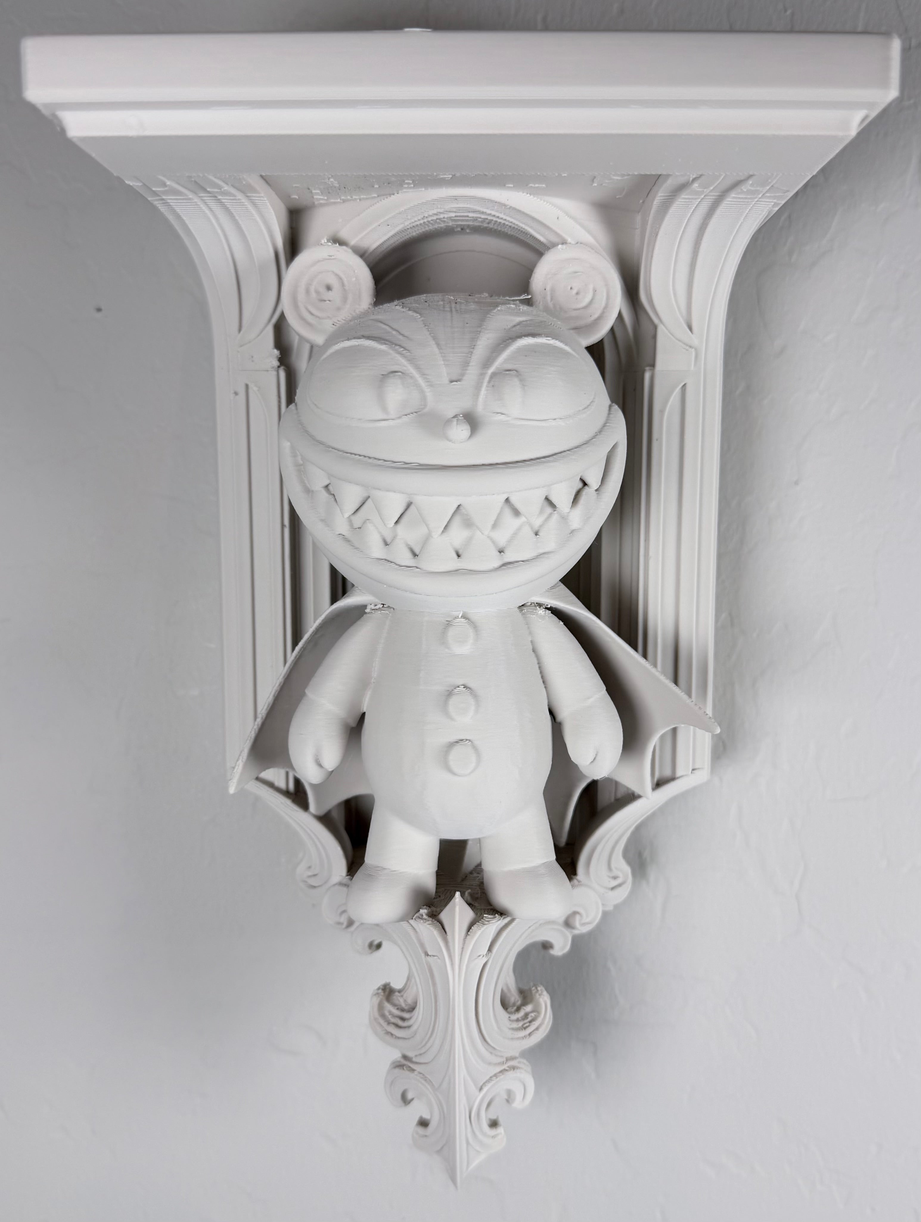 Horror Nightmare Before Christmas Scary Teddy 6x5 Top Wall Shelf Collectible