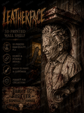 Horror Leatherface Like 6x5 Top Floating Wall Shelf Collectible