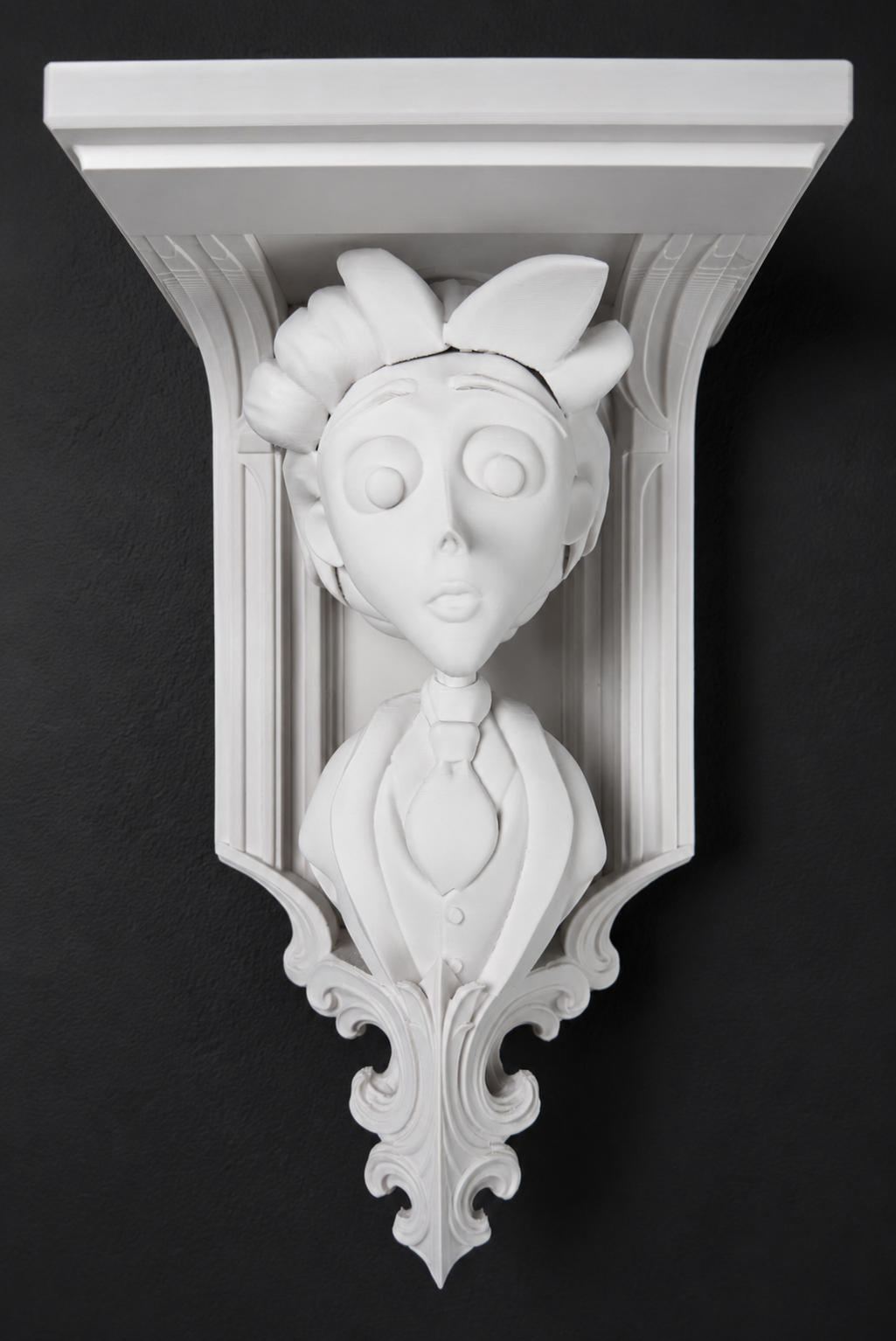 Horror Corpse Bride Victor 6x5 Top Floating Wall Shelf Collectible