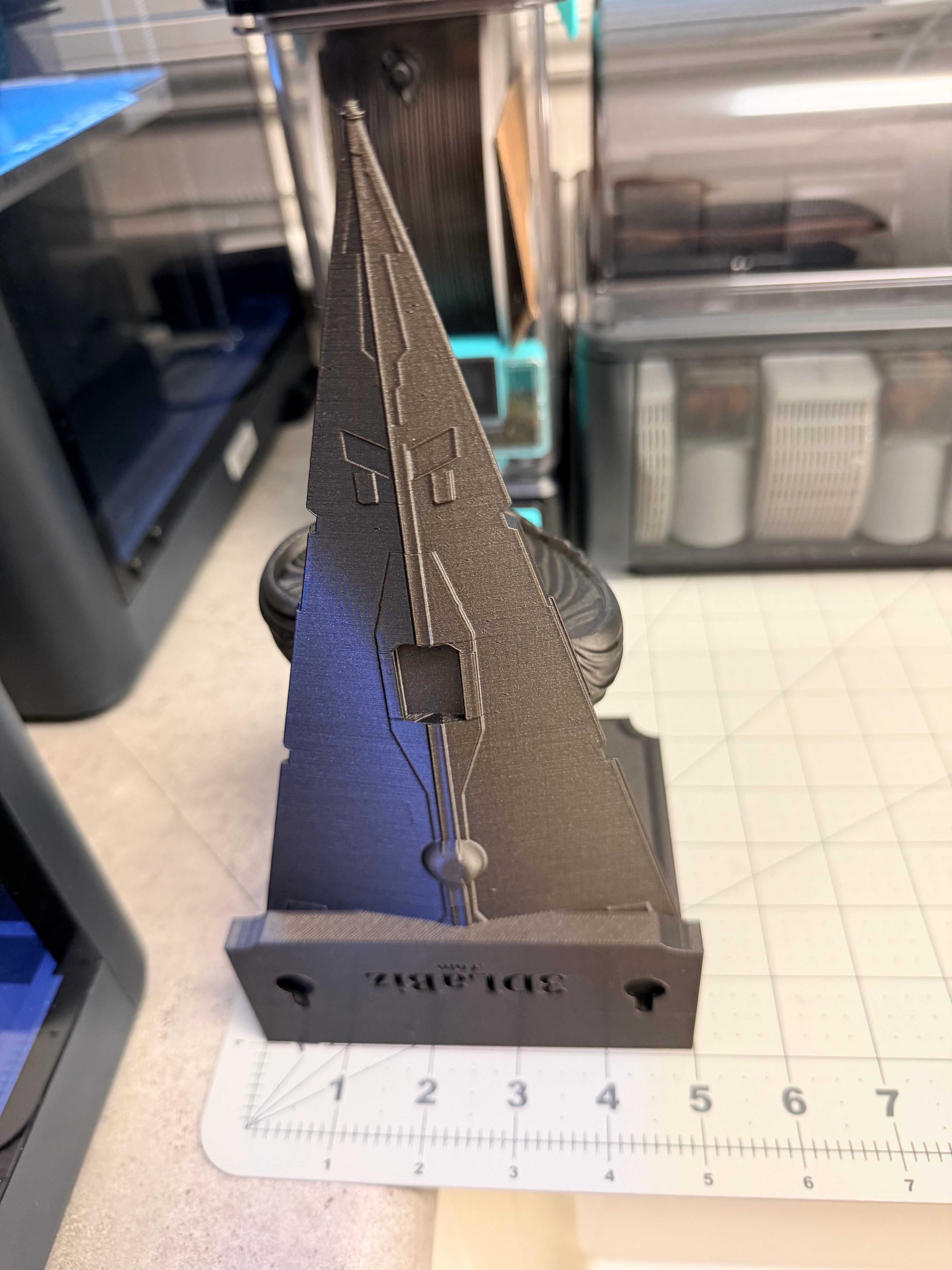 Star Wars - Kylo Ren Masked Resurgent Destroyer Like Floating Wall Shelf Decor Collectible