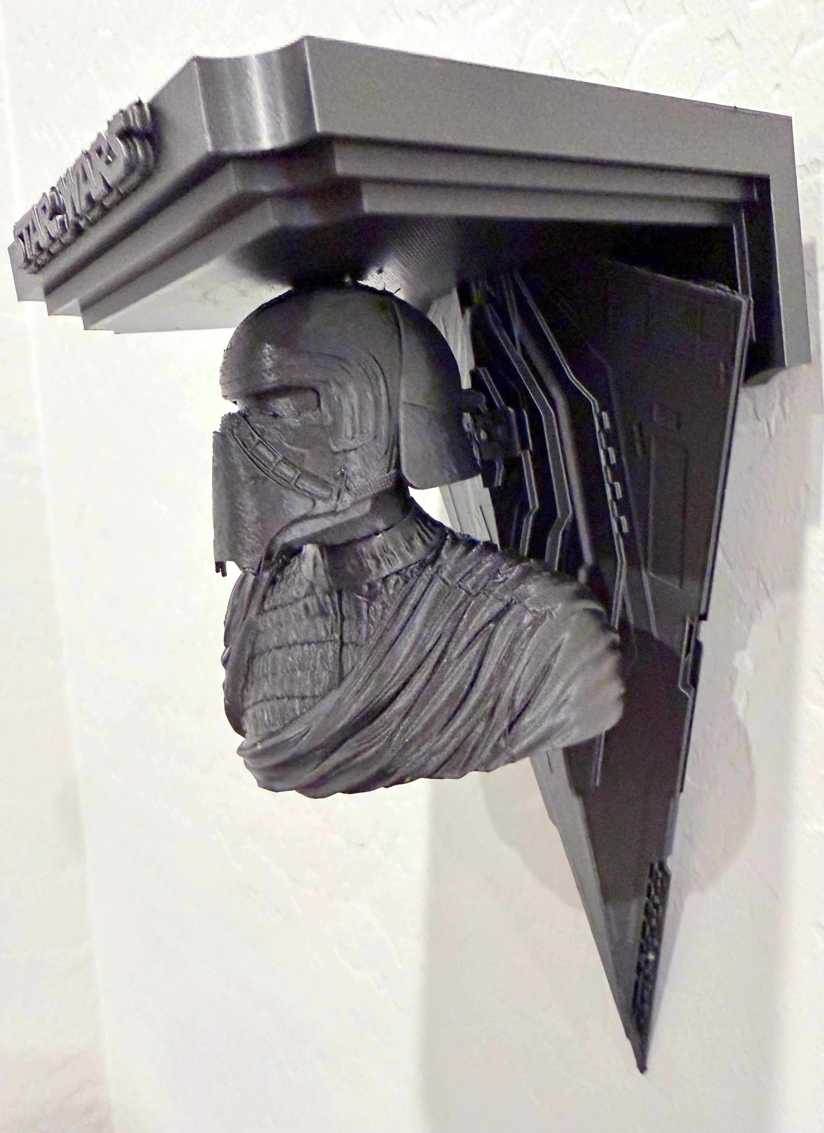Star Wars - Kylo Ren Masked Resurgent Destroyer Like Floating Wall Shelf Decor Collectible