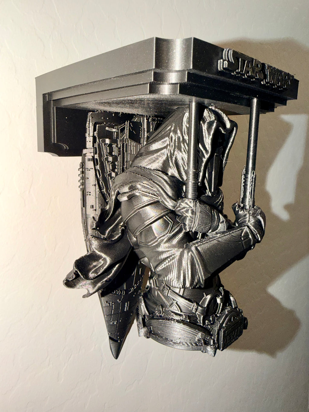 Star Wars - Darth Revan - Leviathan Like Floating Wall Shelf Collectible