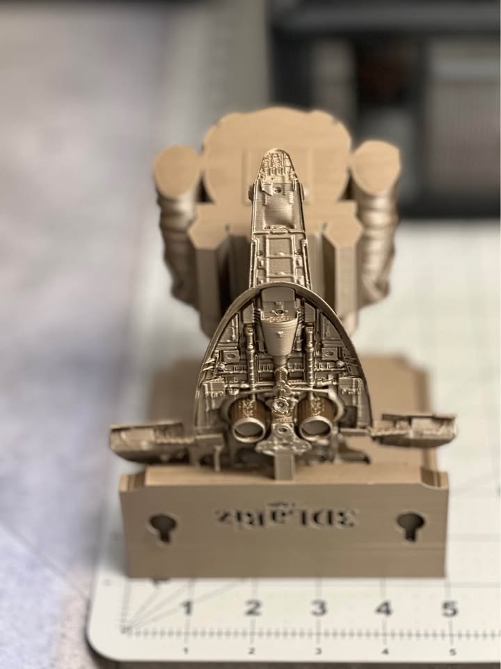 Star Wars - Boba Fett Slave 1 Like Floating Wall Shelf Decor Collectible