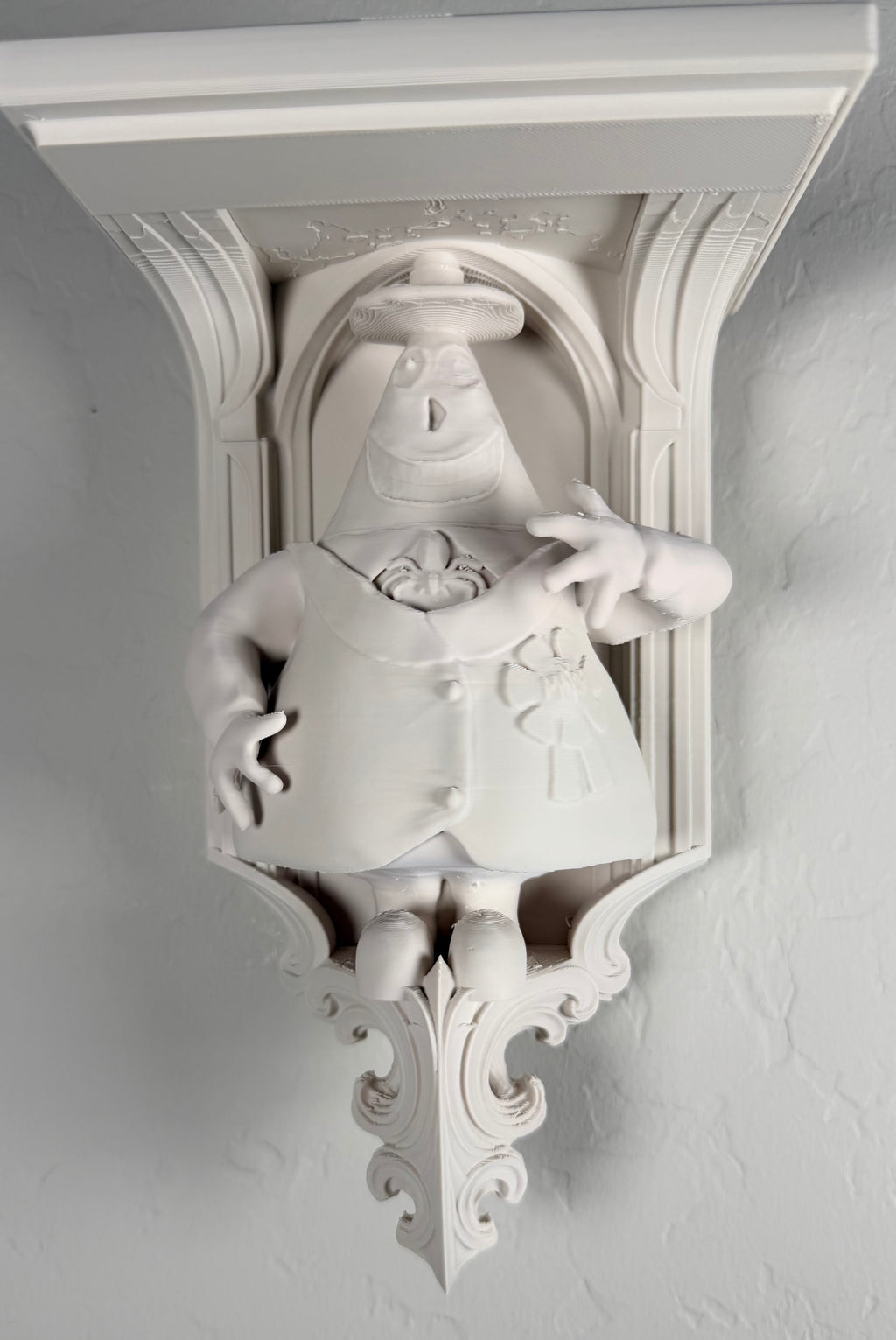 Horror Nightmare Before Christmas The Mayor 6x5 Top Wall Shelf Collectible