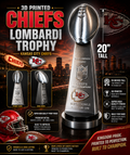 Custom 20 inch Lombardi Trophy Kansas City Chiefs - ALL Superbowls