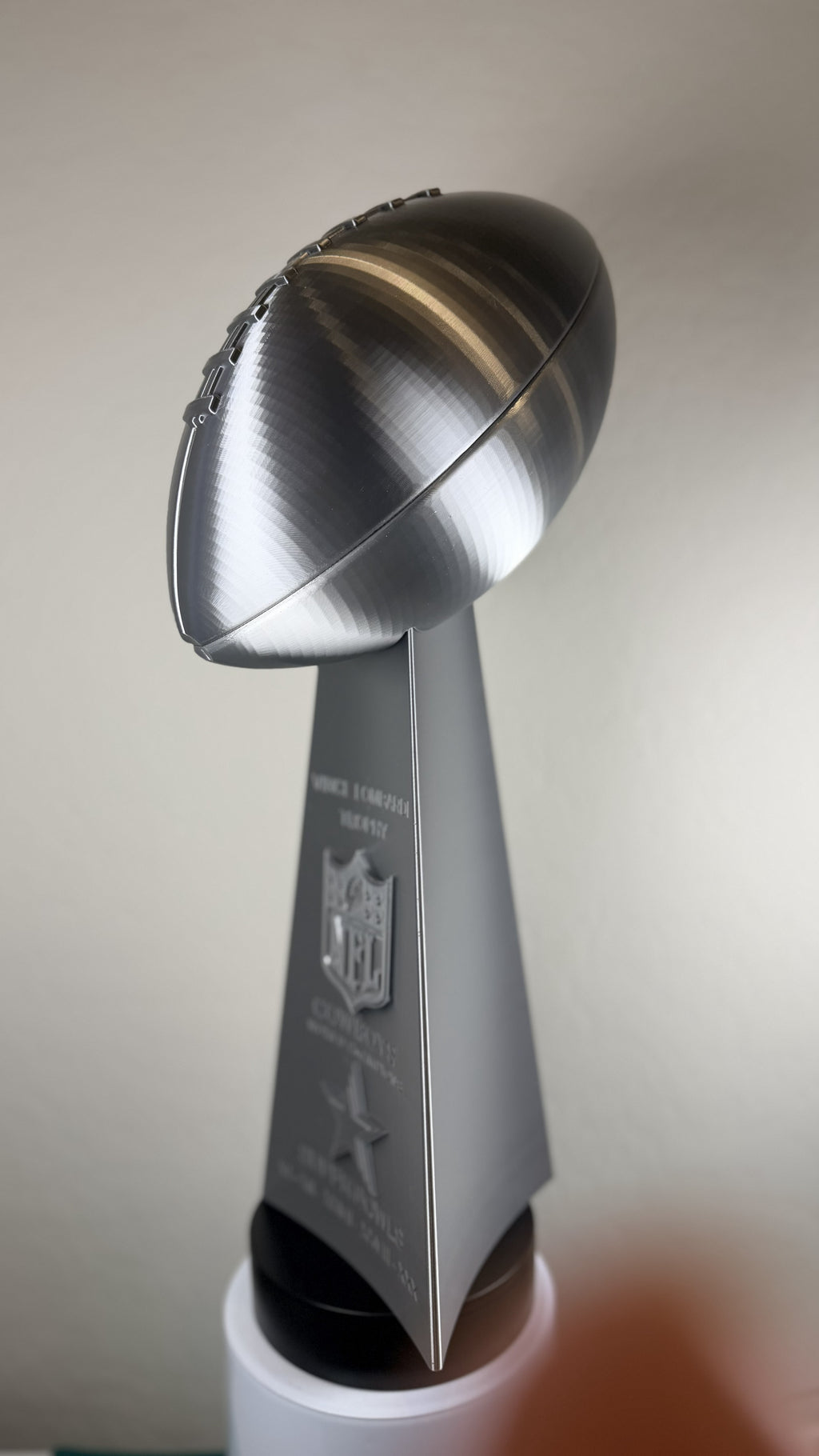 Custom 20 inch Lombardi Trophy Dallas Cowboys - ALL Superbowls