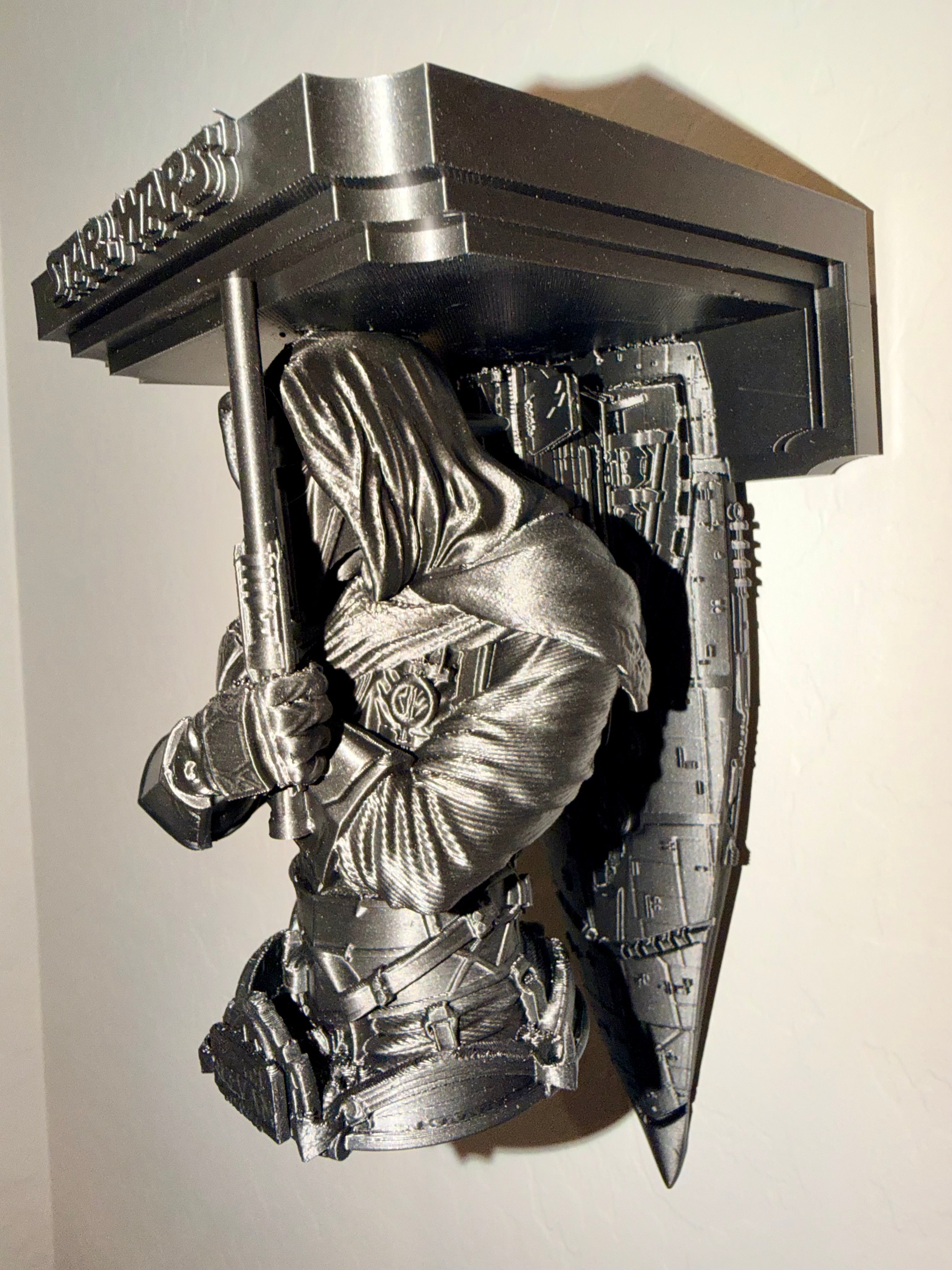 Star Wars - Darth Revan - Leviathan Like Floating Wall Shelf Collectible