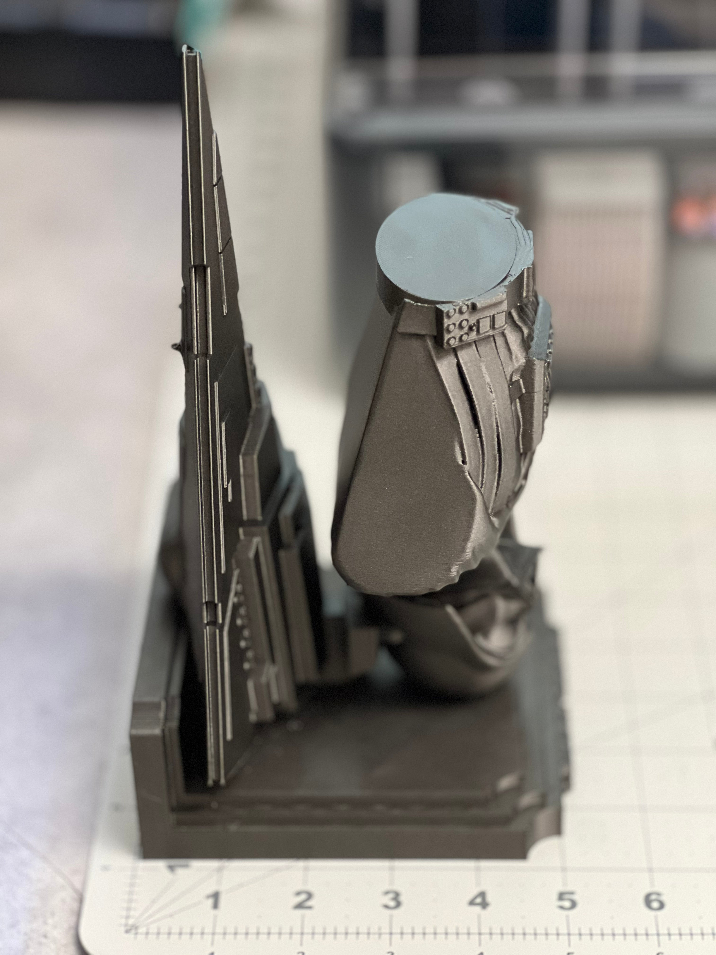 Star Wars - Darth Vader Star Destroyer  Like Floating Wall Shelf Decor Collectible