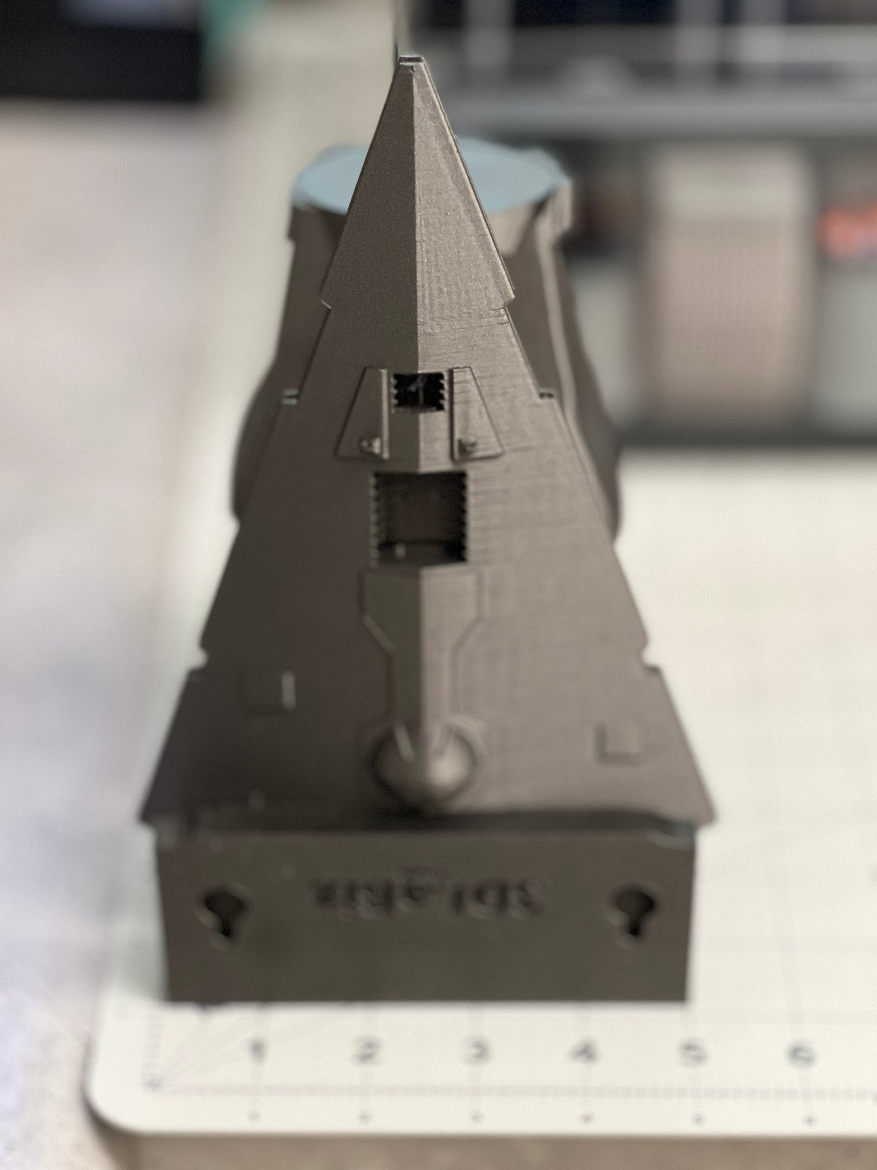 Star Wars - Darth Vader Star Destroyer  Like Floating Wall Shelf Decor Collectible