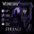 Horror Adam’s Family Wednesday 6x5 Top Wall Shelf Collectible