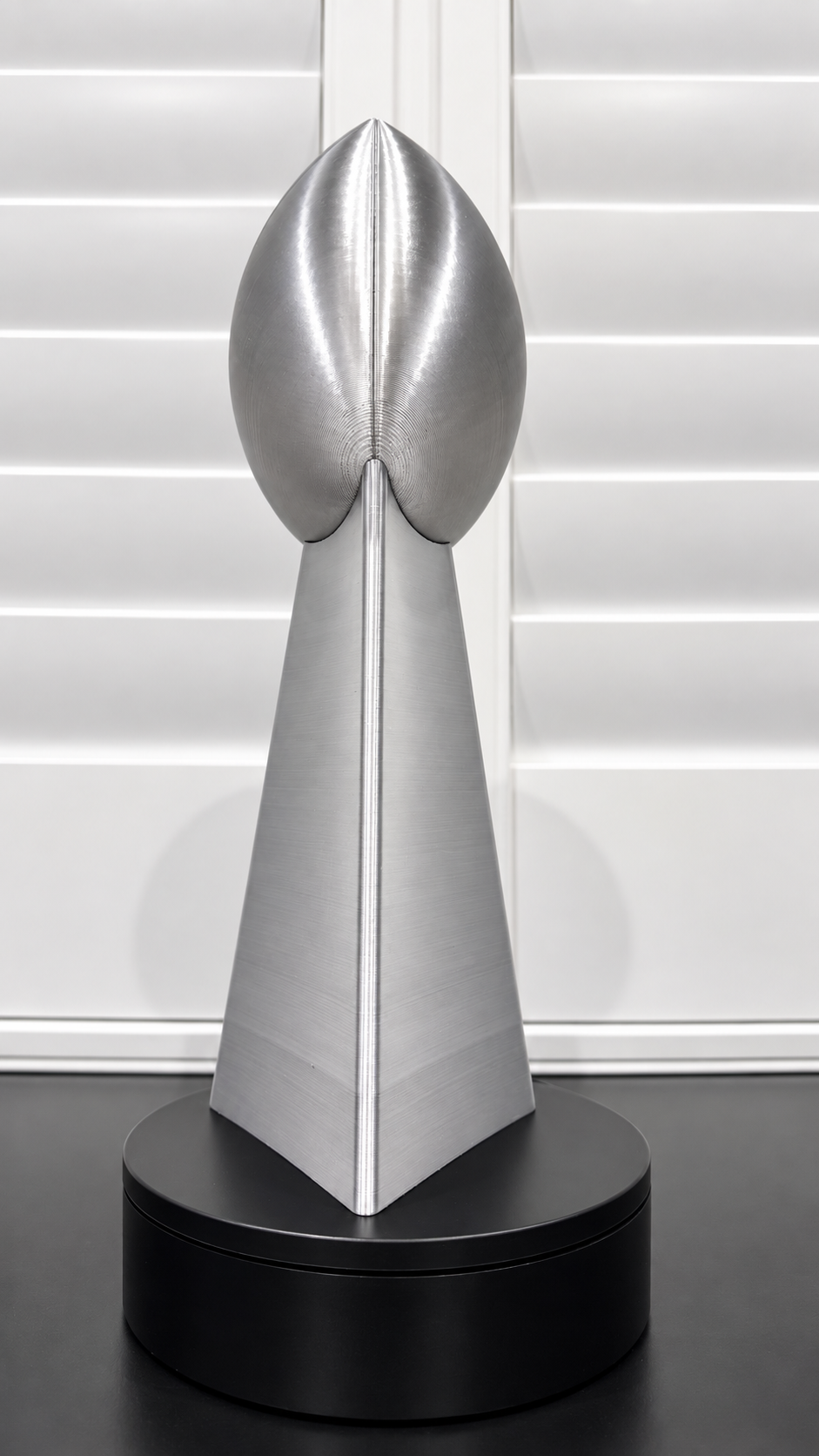 12-Inch Customizable Fantasy Football Championship Trophy – Silver or Gold