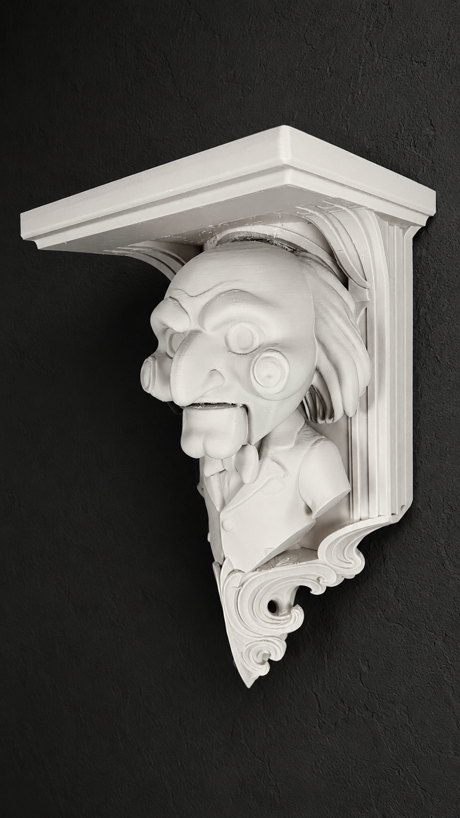 Horror SAW Billy The Puppet 6x5 Top Wall Shelf Collectible