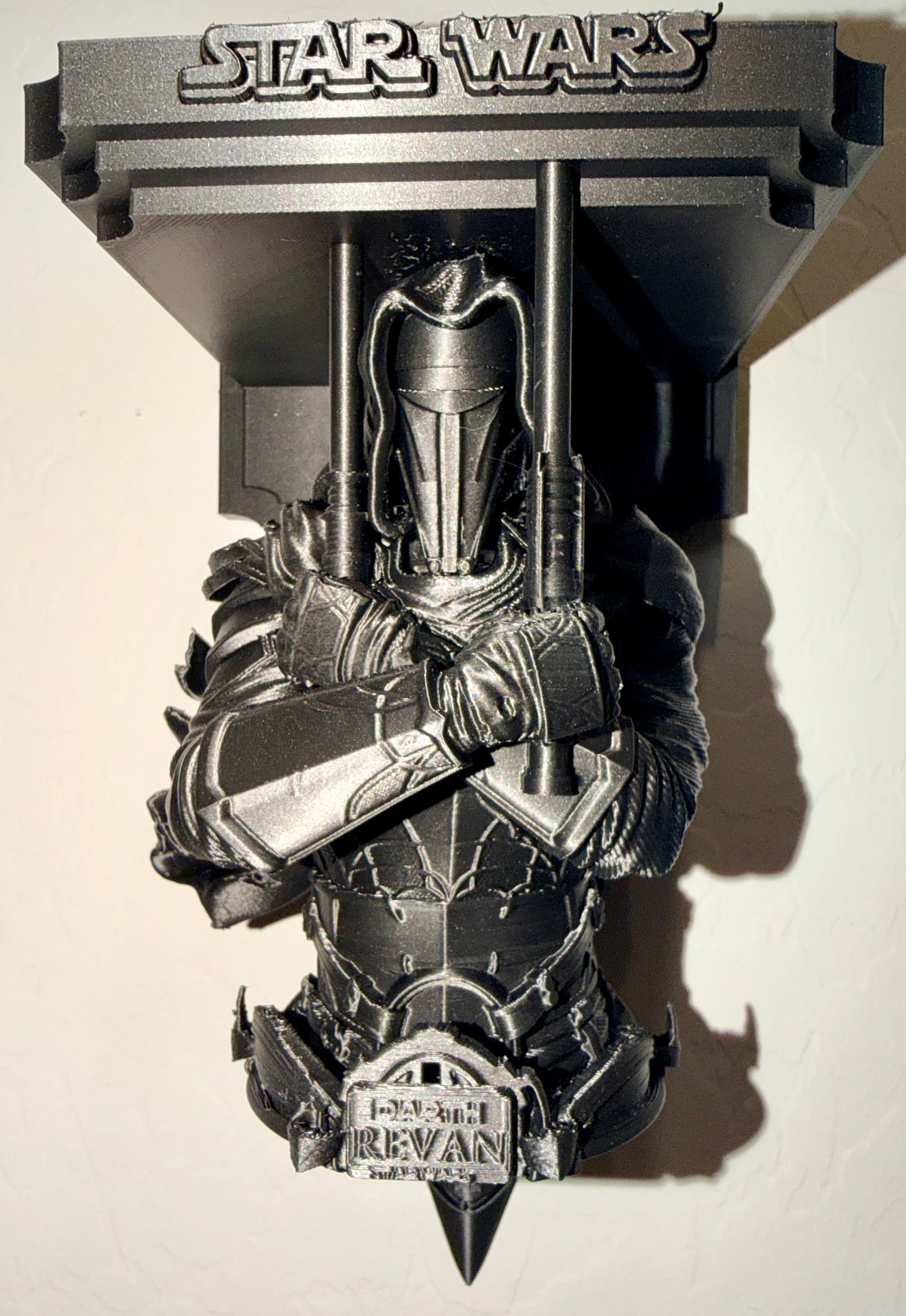 Star Wars - Darth Revan - Leviathan Like Floating Wall Shelf Collectible