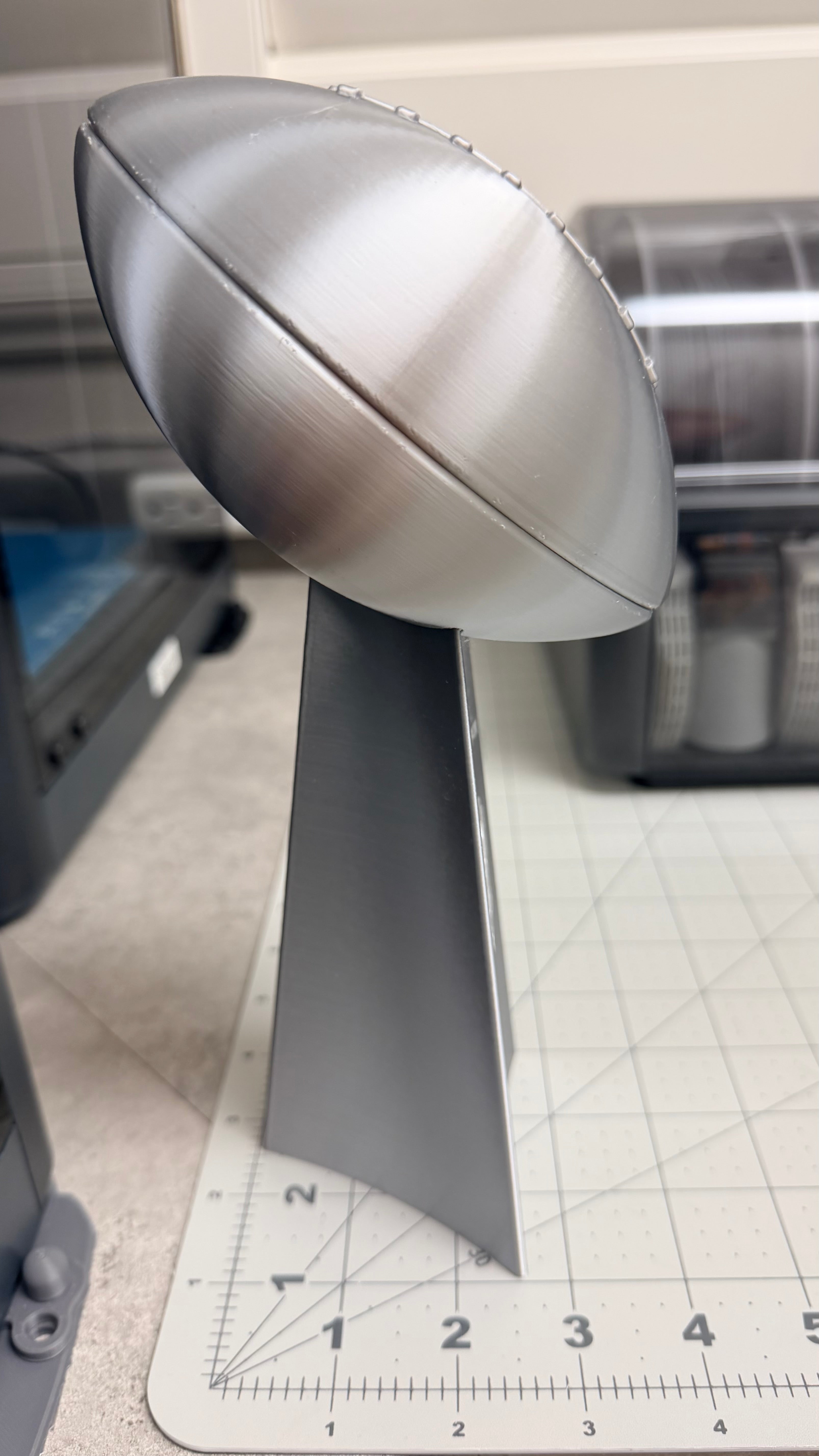 10 inch - Bookshelf Vince Lombardi Trophy Like - Desktop - Fantasy Football - Multiple Colors