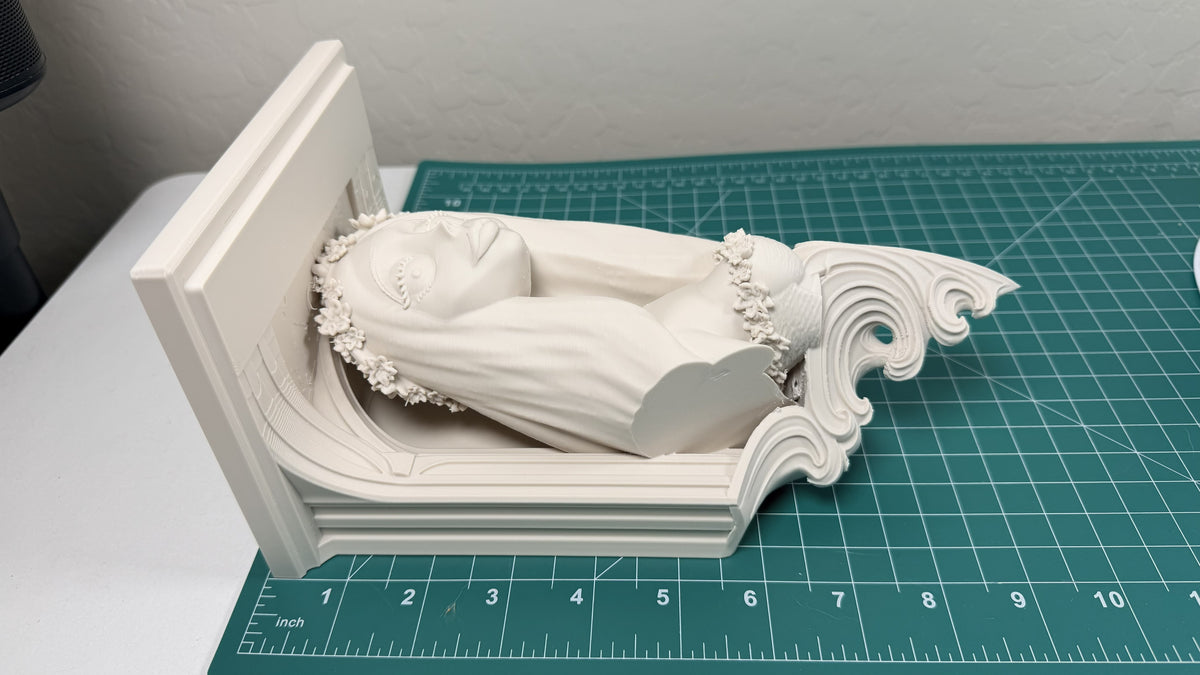 Horror Corpse Bride Emily 6x5 Top Floating Wall Shelf Collectible