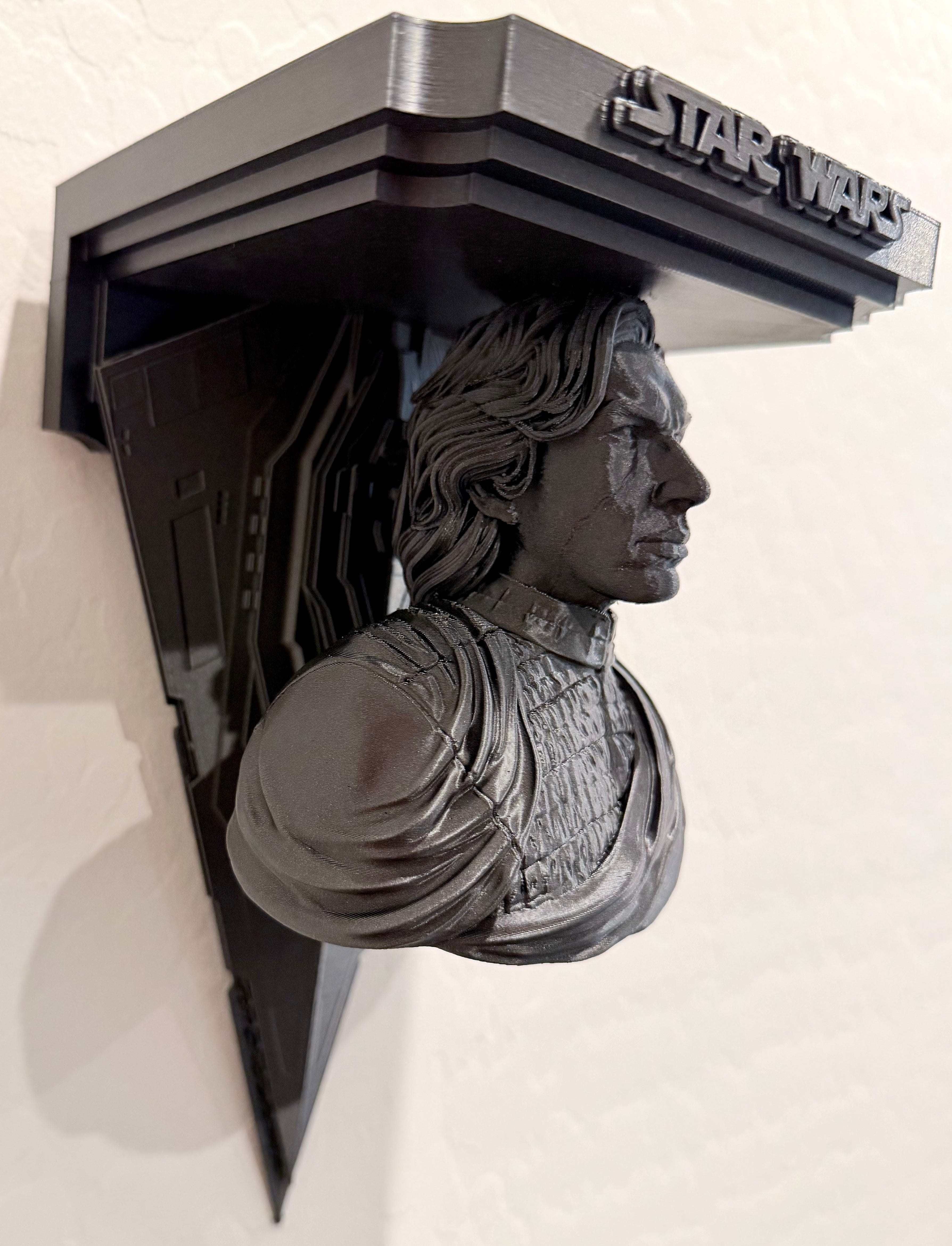 Star Wars - Kylo Ren Resurgent Destroyer Like Floating Wall Shelf Decor Collectible