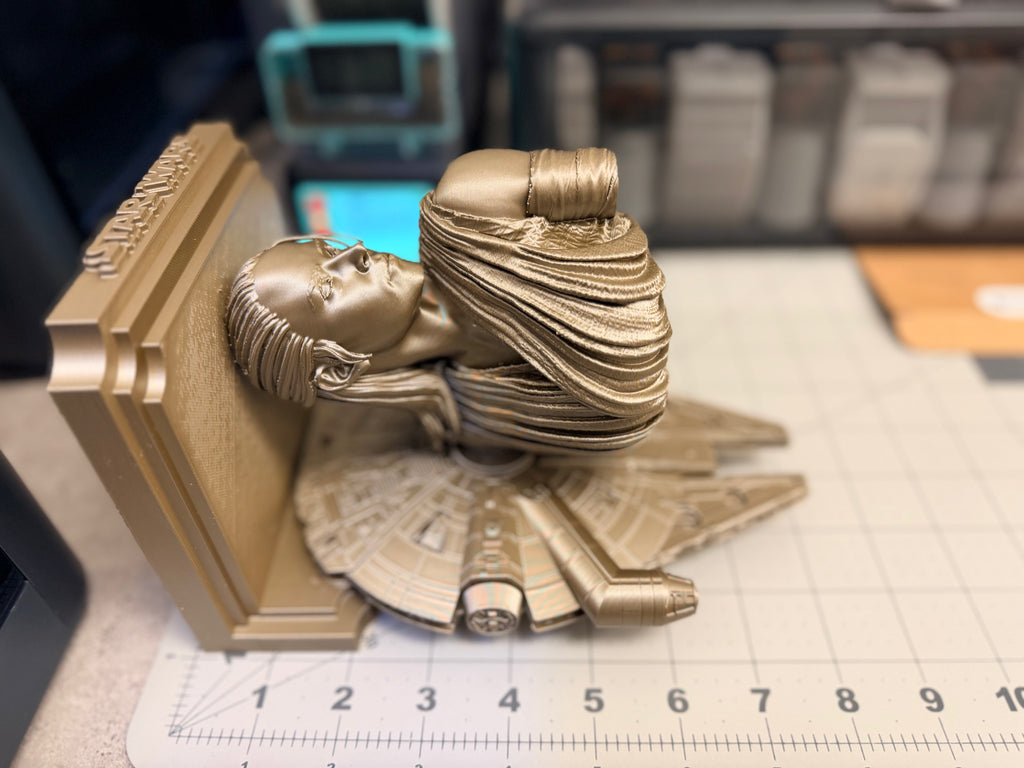 Star Wars - Rey Millenium Falcon Like Floating Wall Shelf Decor Collectible