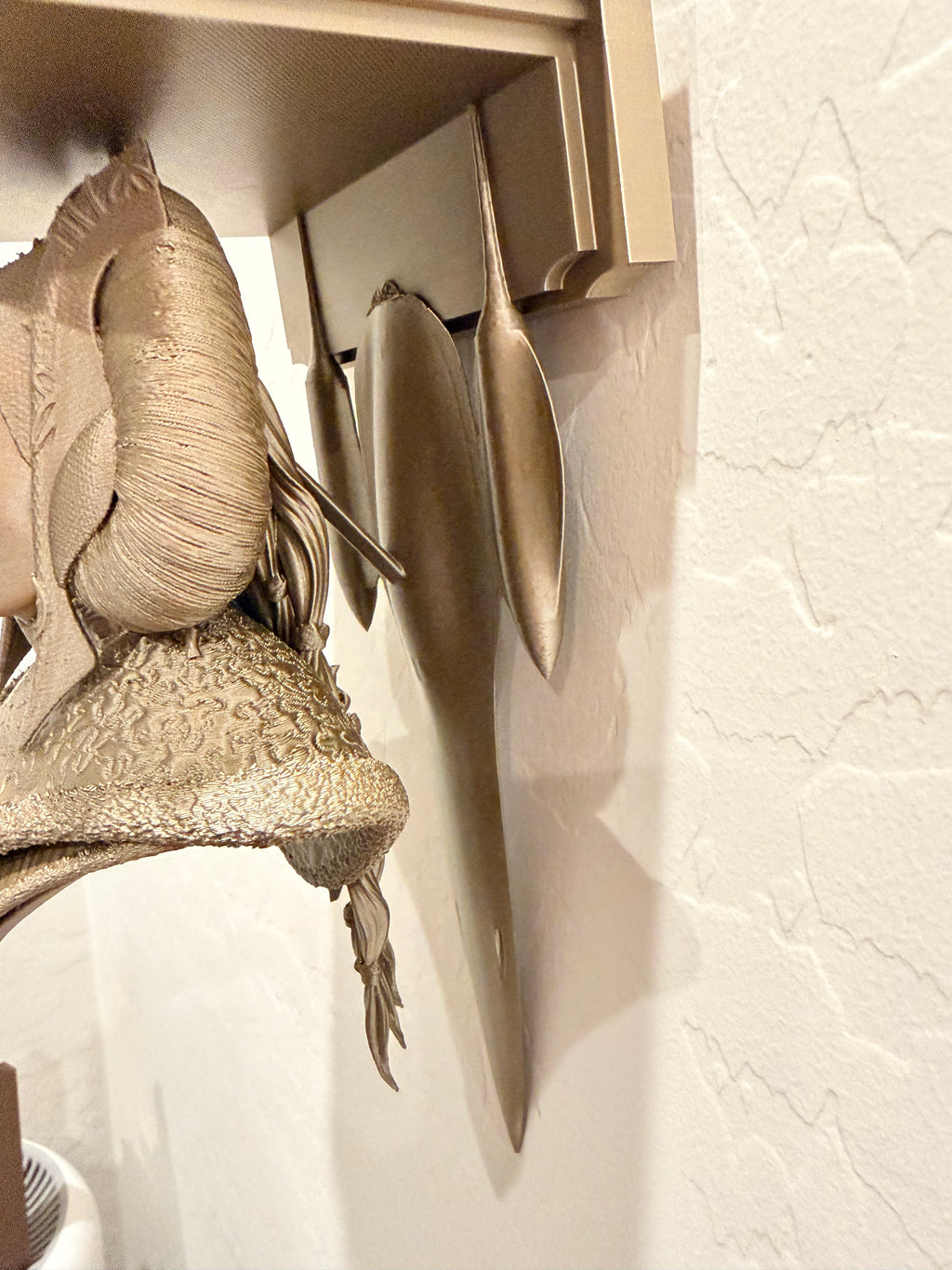 Star Wars - Princess Padme Naboo Royal Starship Like Floating Wall Shelf Decor Collectible