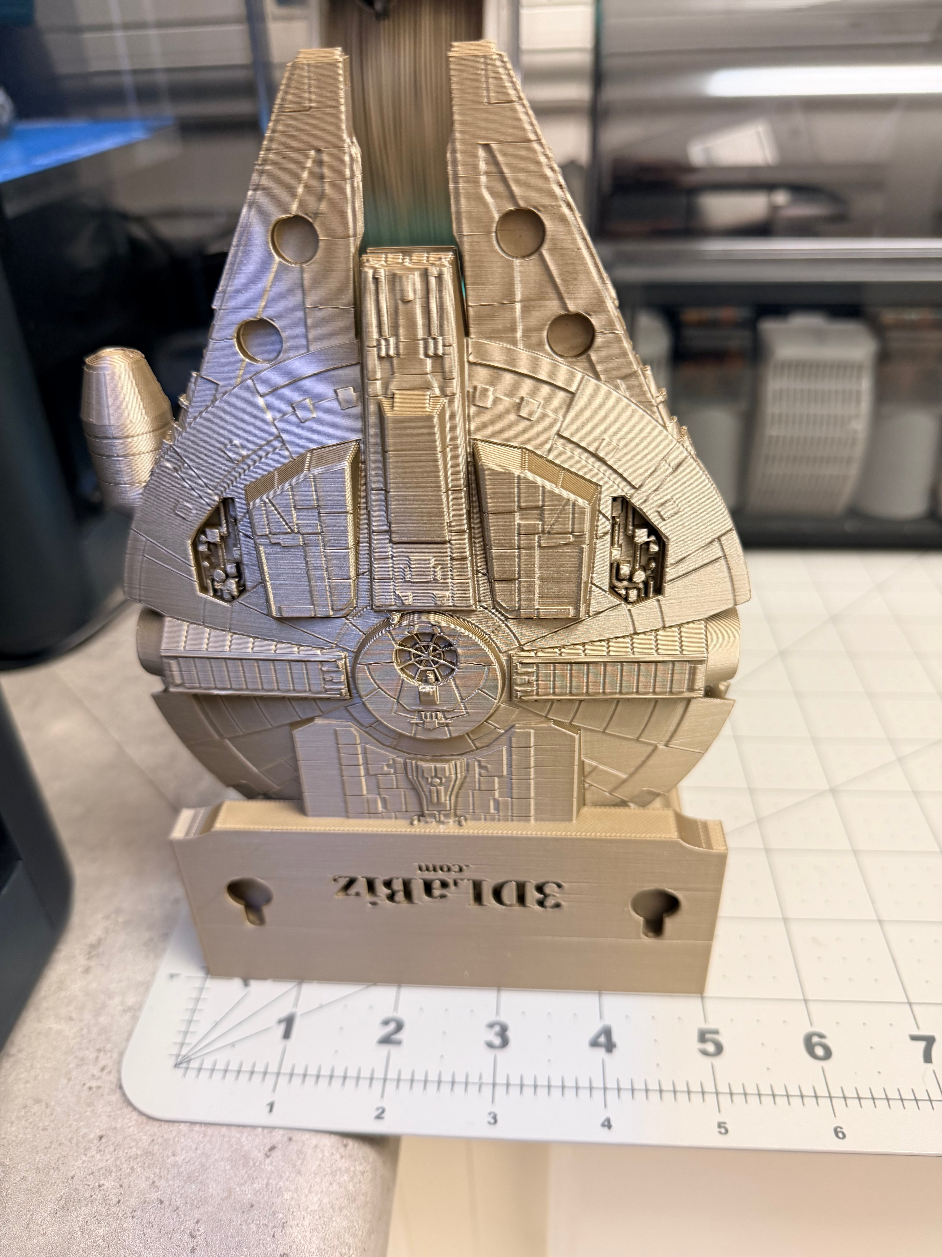 Star Wars - Rey Millenium Falcon Like Floating Wall Shelf Decor Collectible