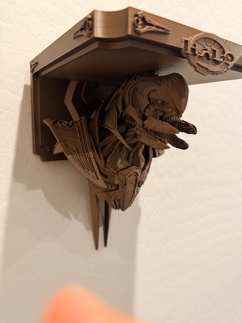 HALO The Arbiter Light Sword Like 7x7 Wall Shelf Collectible