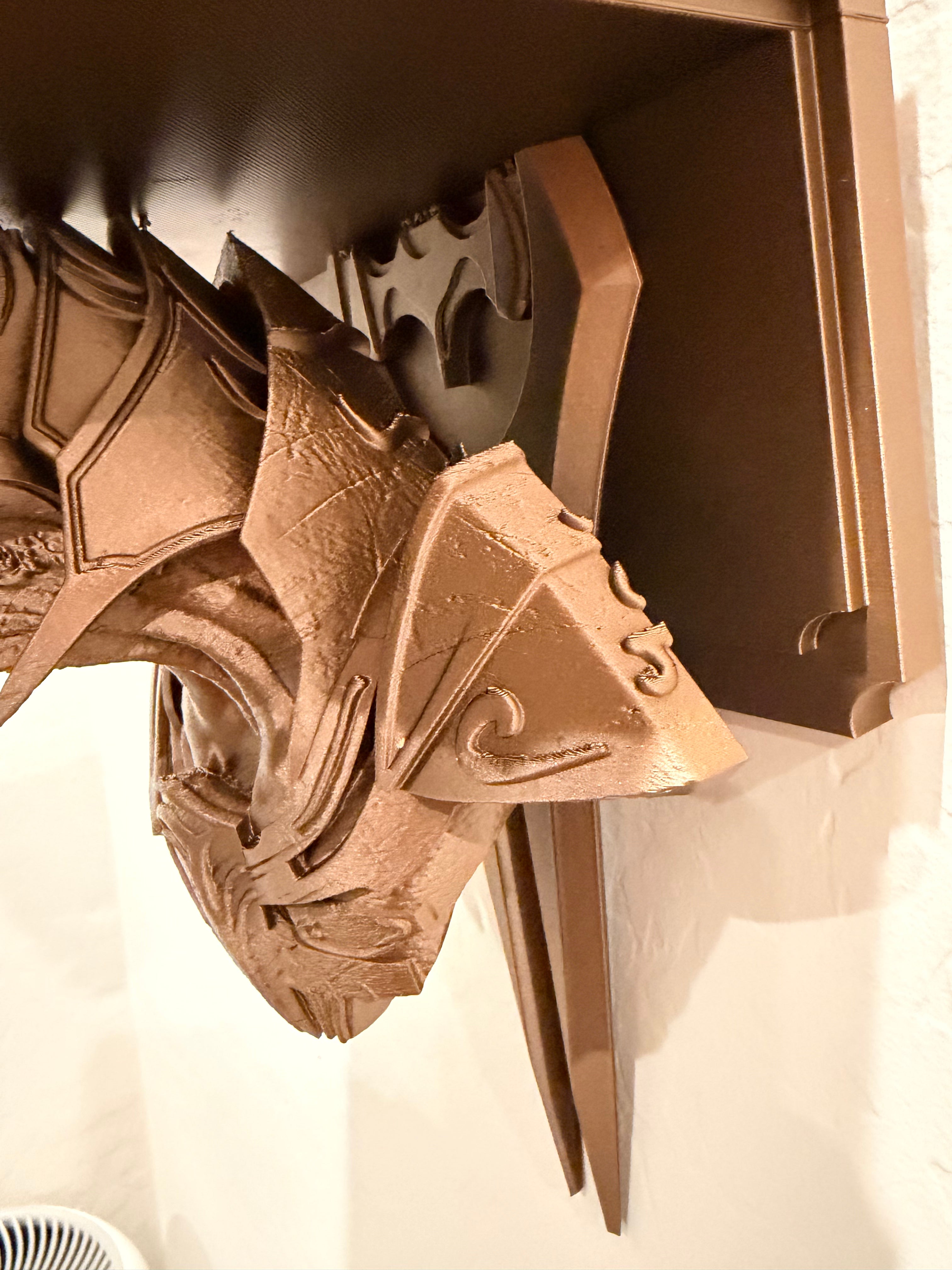 HALO The Arbiter Light Sword Like 7x7 Wall Shelf Collectible