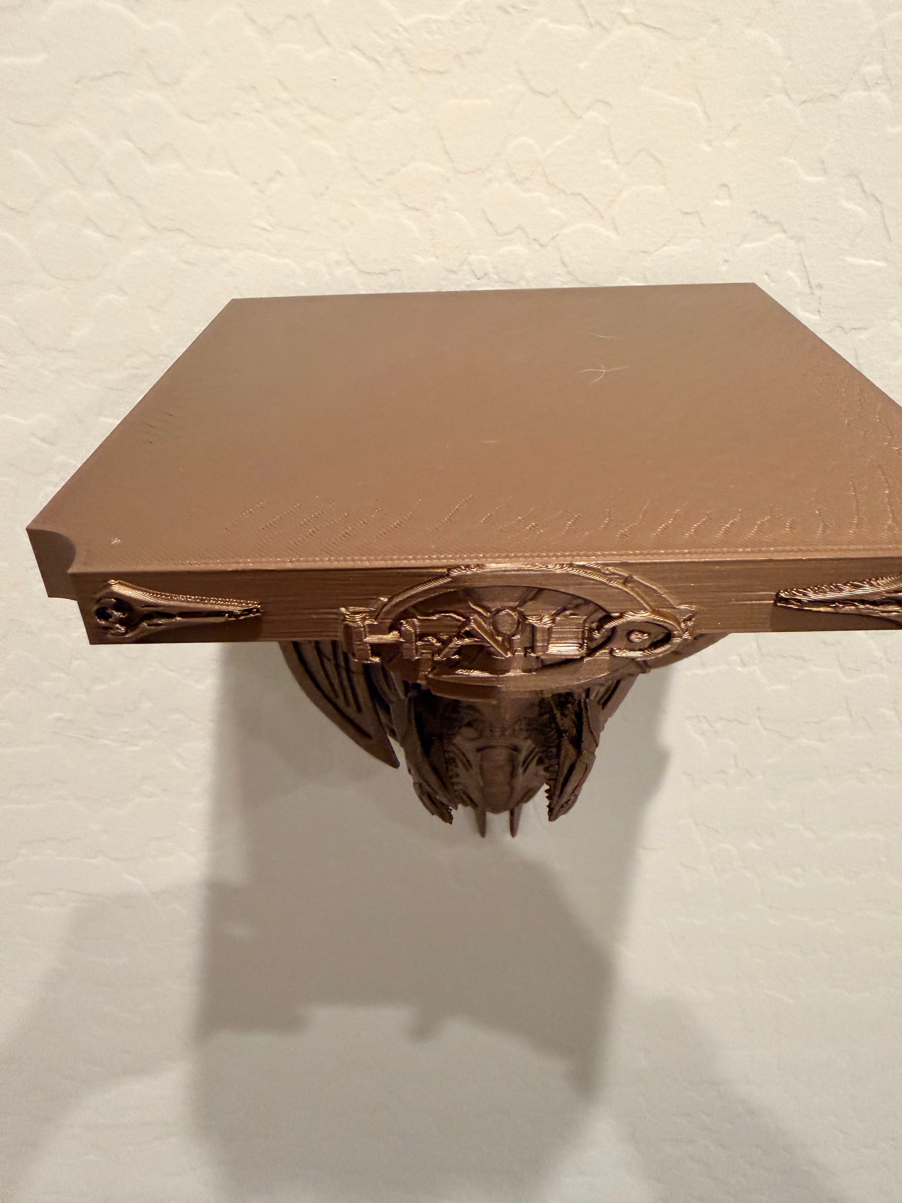 HALO The Arbiter Light Sword Like 7x7 Wall Shelf Collectible