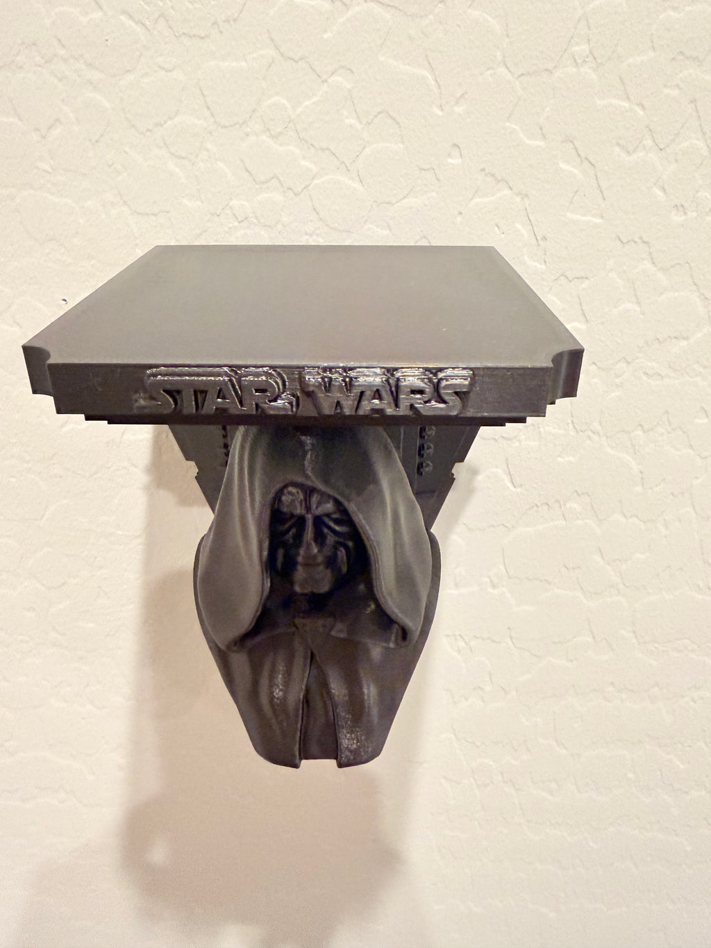 Star Wars - Darth Sidious Start Destroyer Like Floating Wall Shelf Decor Collectible