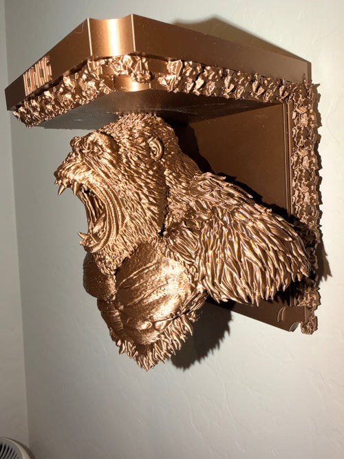 Godzilla vs King Kong Like Floating Wall Shelf Collectible Decor - Multiple Colors