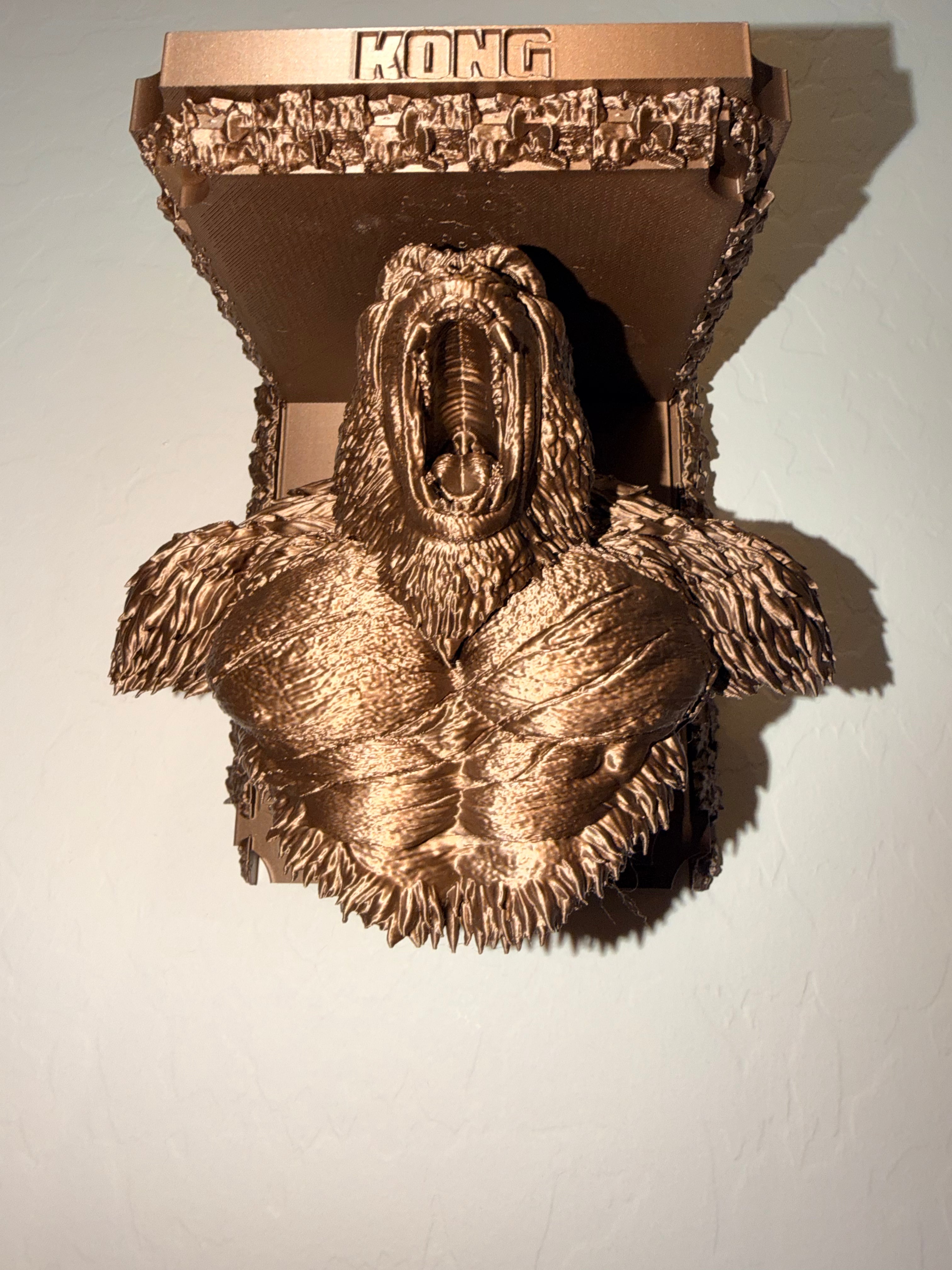 Godzilla vs King Kong Like Floating Wall Shelf Collectible Decor - Multiple Colors