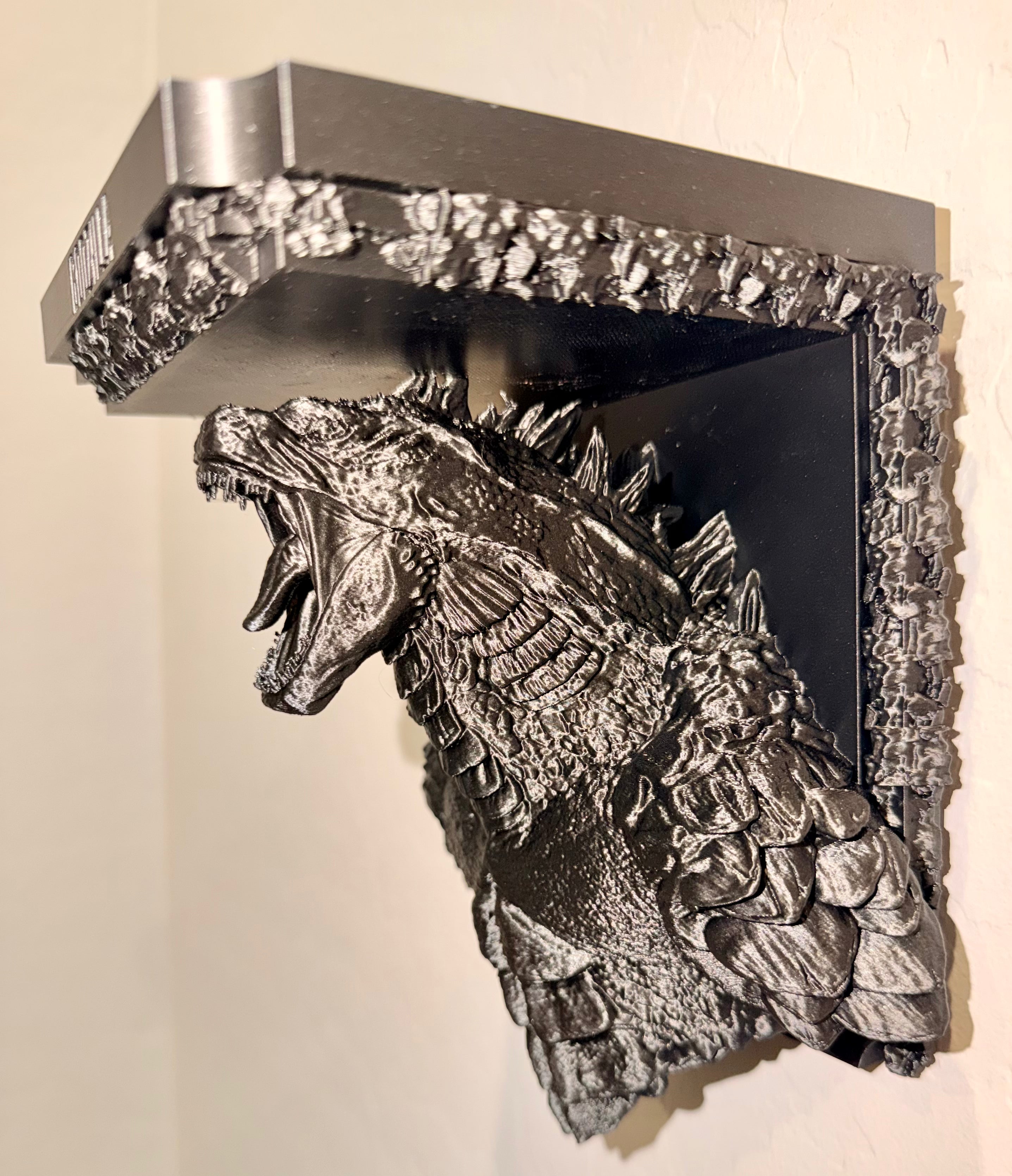 Godzilla vs Kong Like Floating Wall Shelf Collectible Decor - Multiple Colors