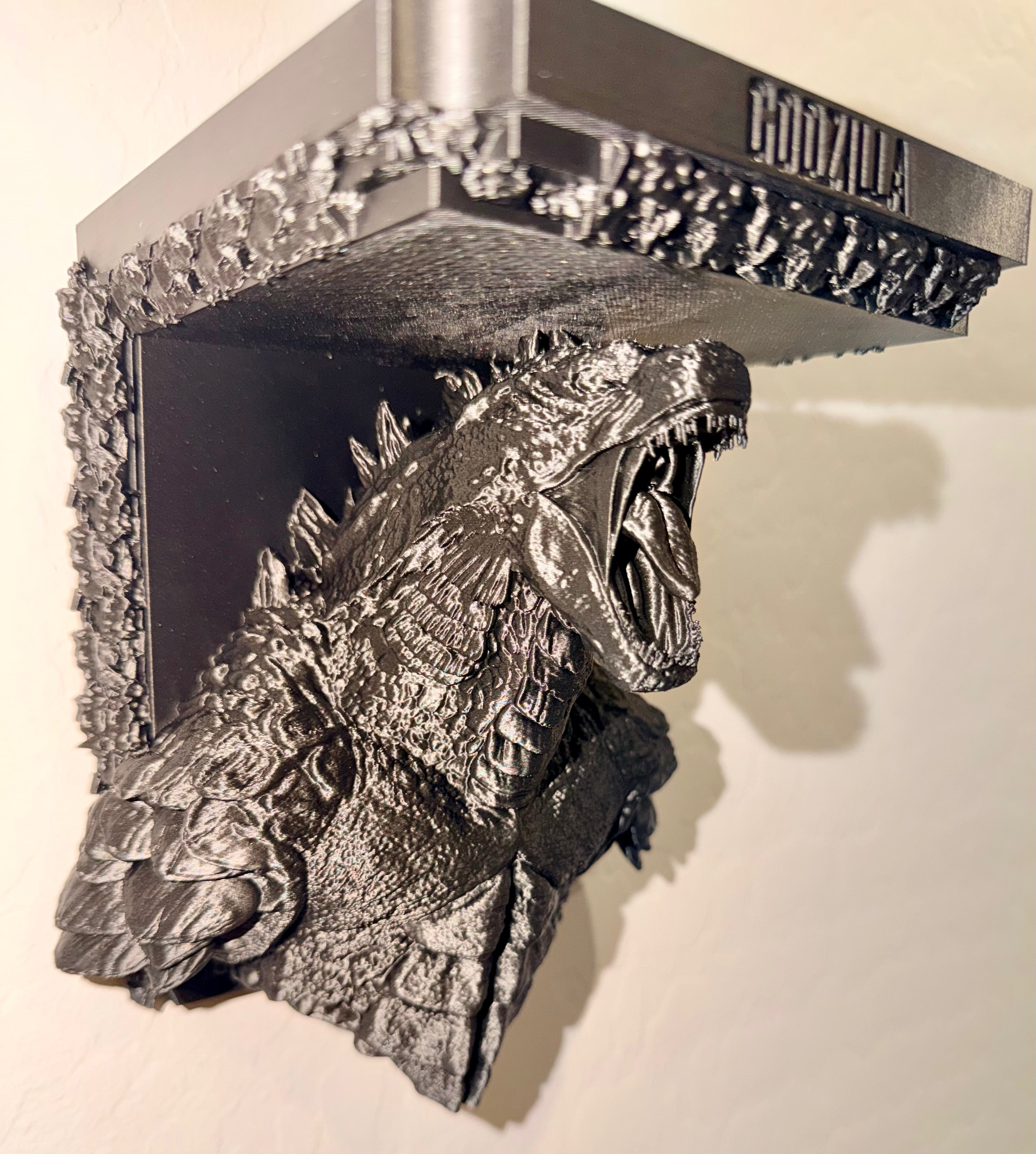 Godzilla vs Kong Like Floating Wall Shelf Collectible Decor - Multiple Colors