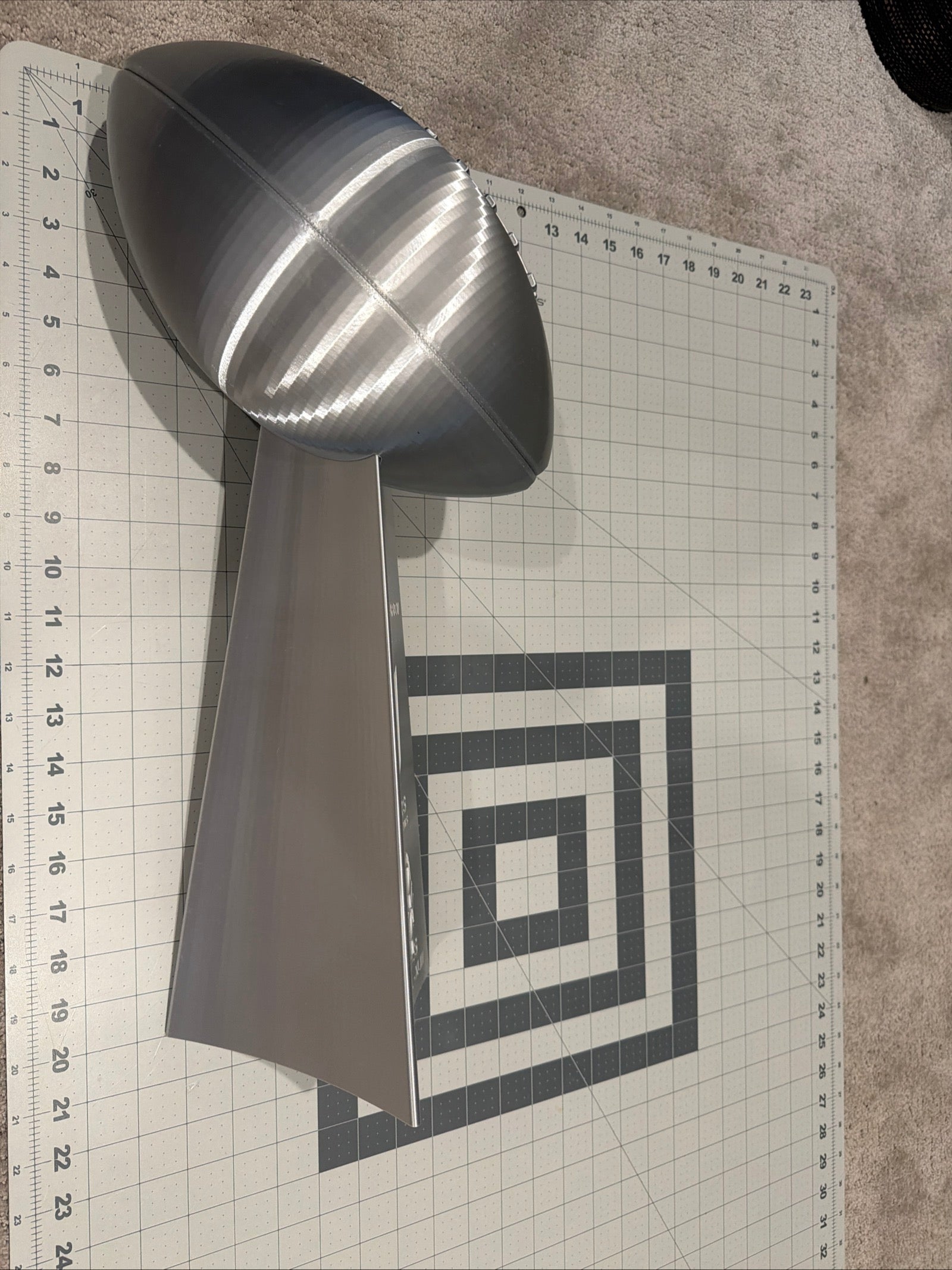 Custom 20 inch Lombardi Trophy Pittsburgh Steelers - ALL Superbowls