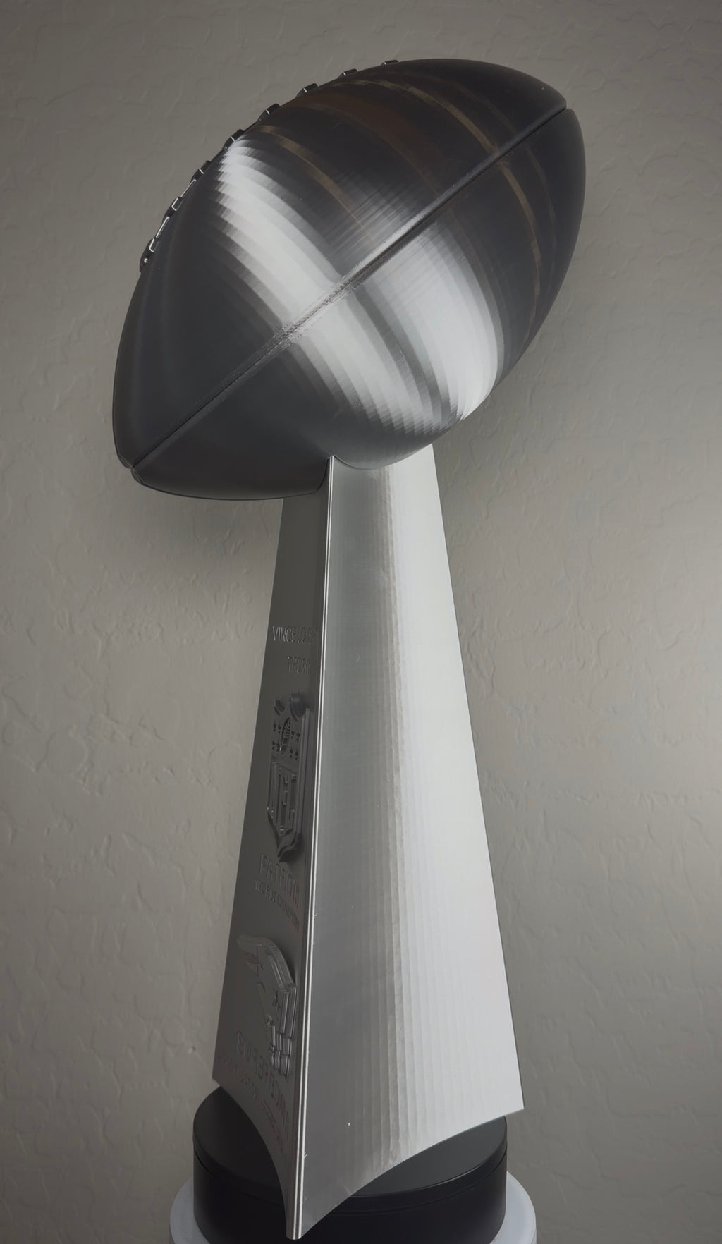 Custom 20 inch Lombardi Trophy New England Patriots - ALL Superbowls