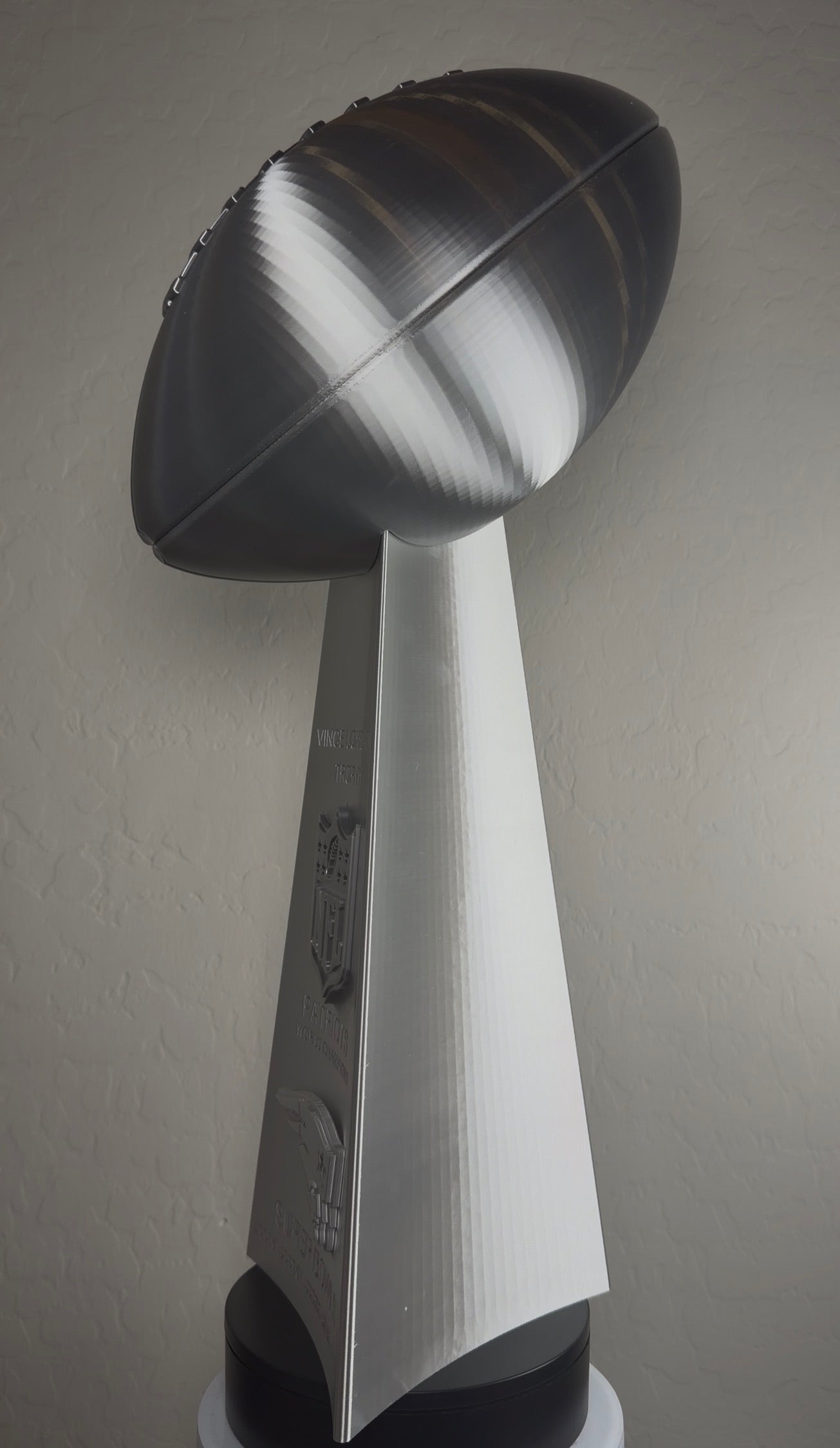 Custom 20 inch Lombardi Trophy New England Patriots - ALL Superbowls