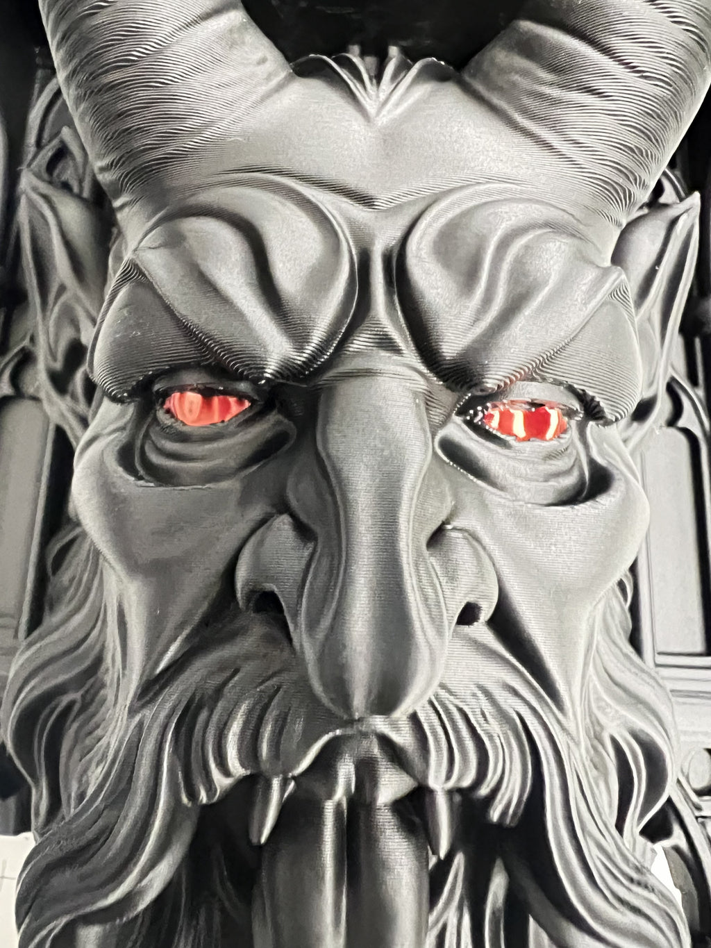 Horror Mythical Krampus 9" 6x5 Top Floating Wall Shelf Collectible