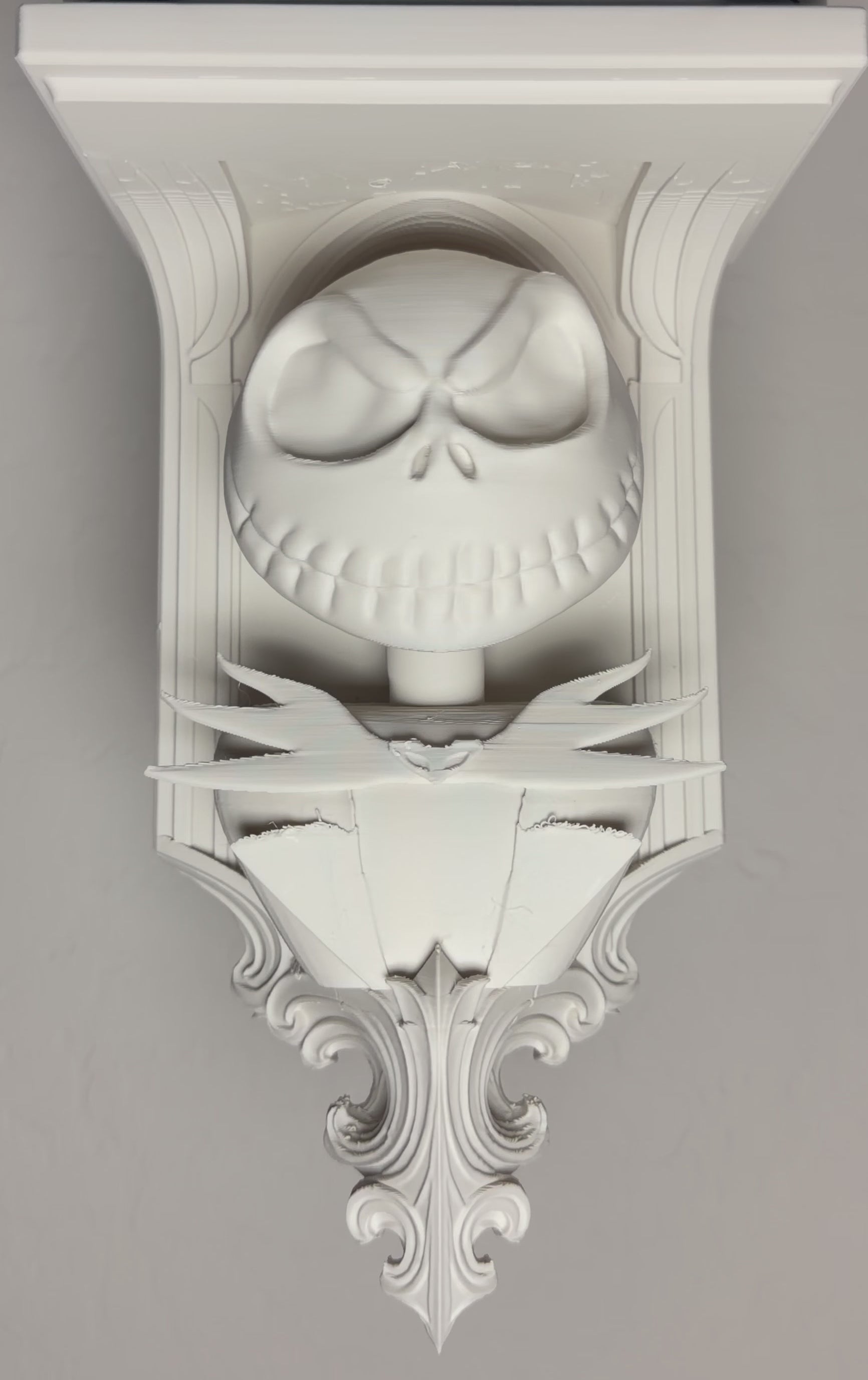 Horror Nightmare Before Christmas Jack Skellington 6x5 Top Wall Shelf Collectible